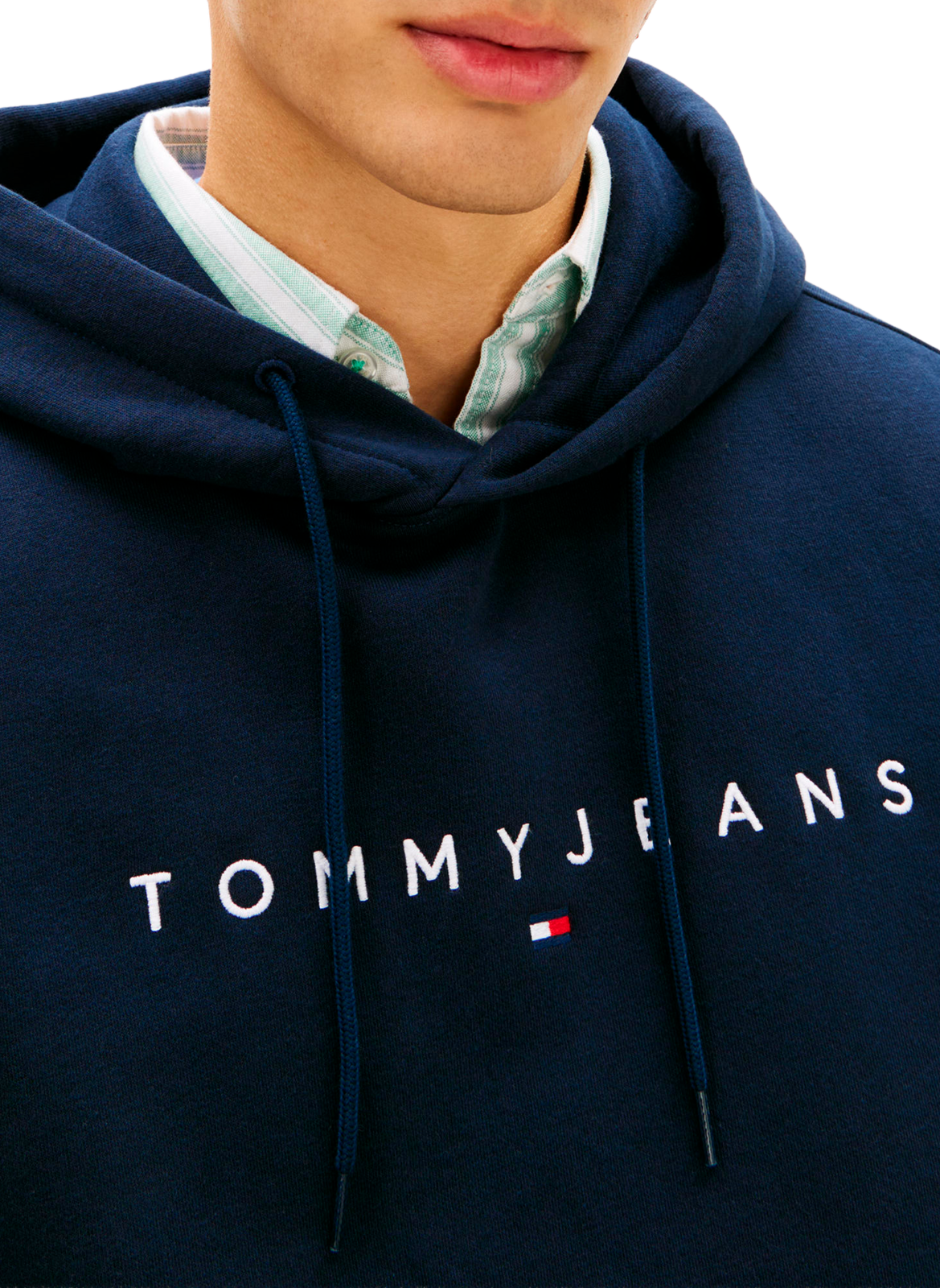 Sweat à capuche avec logo brodé TOMMY HILFIGER Multicolore