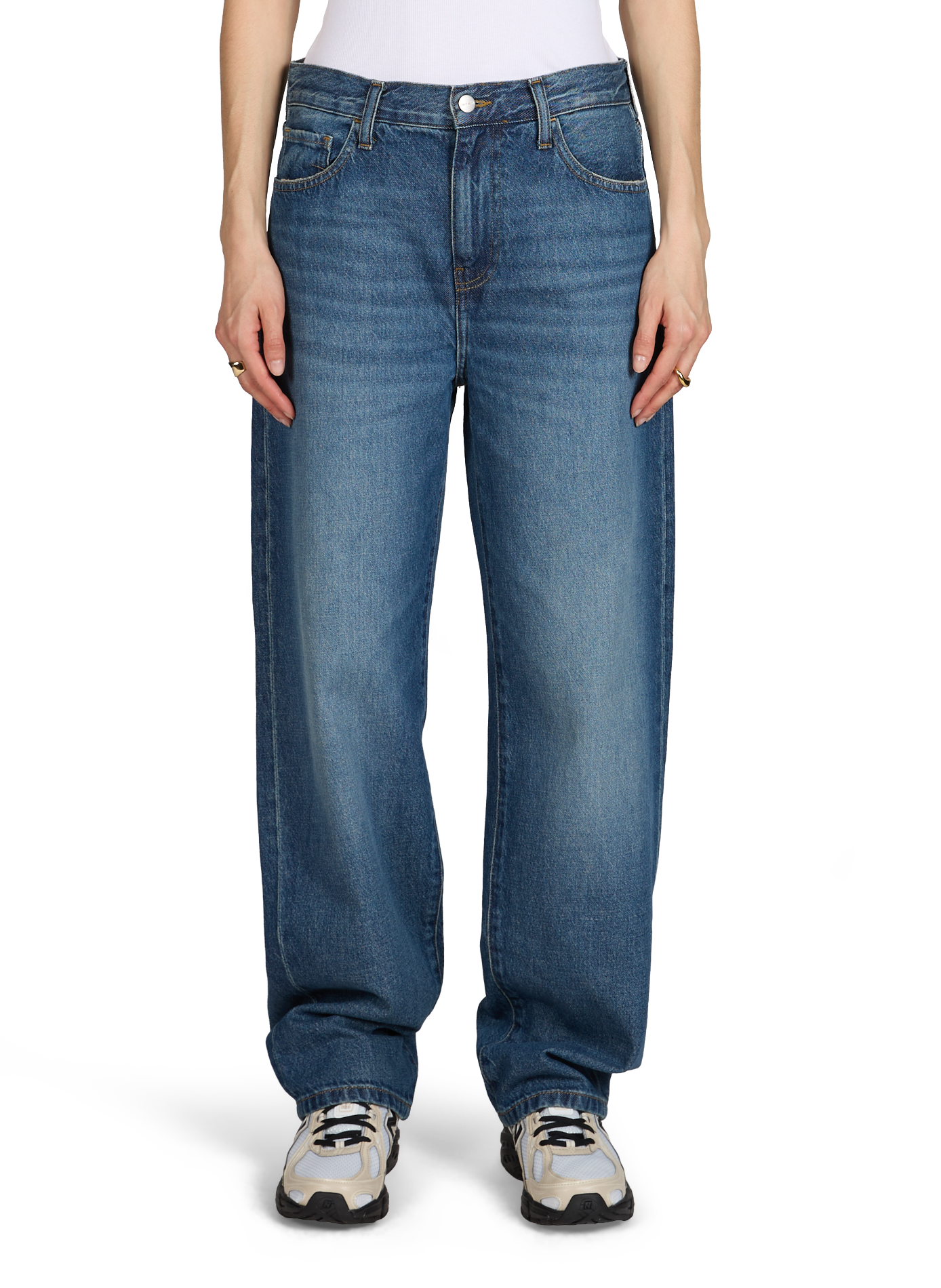 Loose cotton Jeans CARHARTT WIP Blue