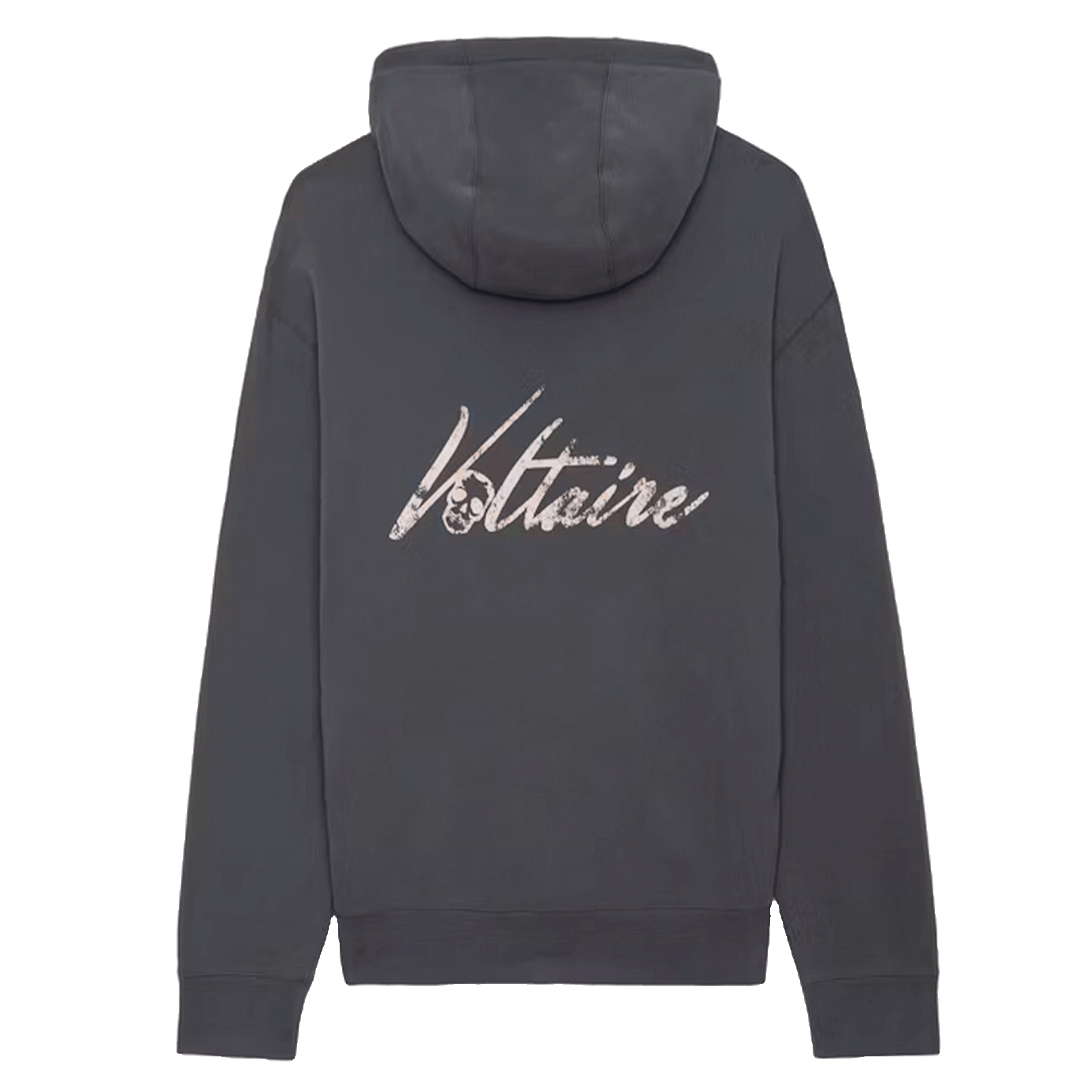 Sweat droit en coton mélangé sacha ZADIG&VOLTAIRE Gris