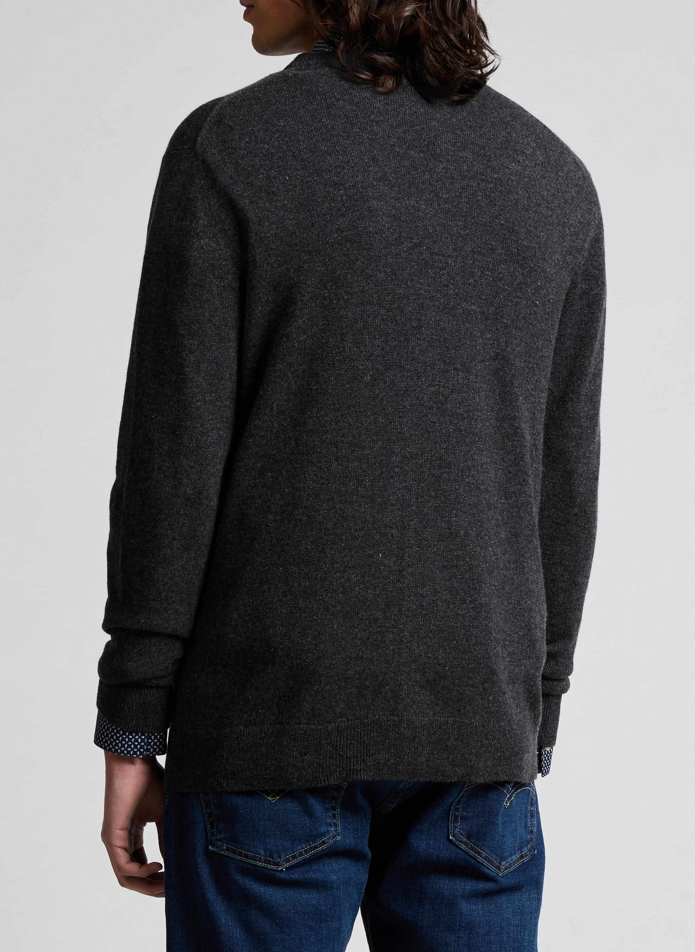 Cardigan en cachemire AU PRINTEMPS PARIS Gris