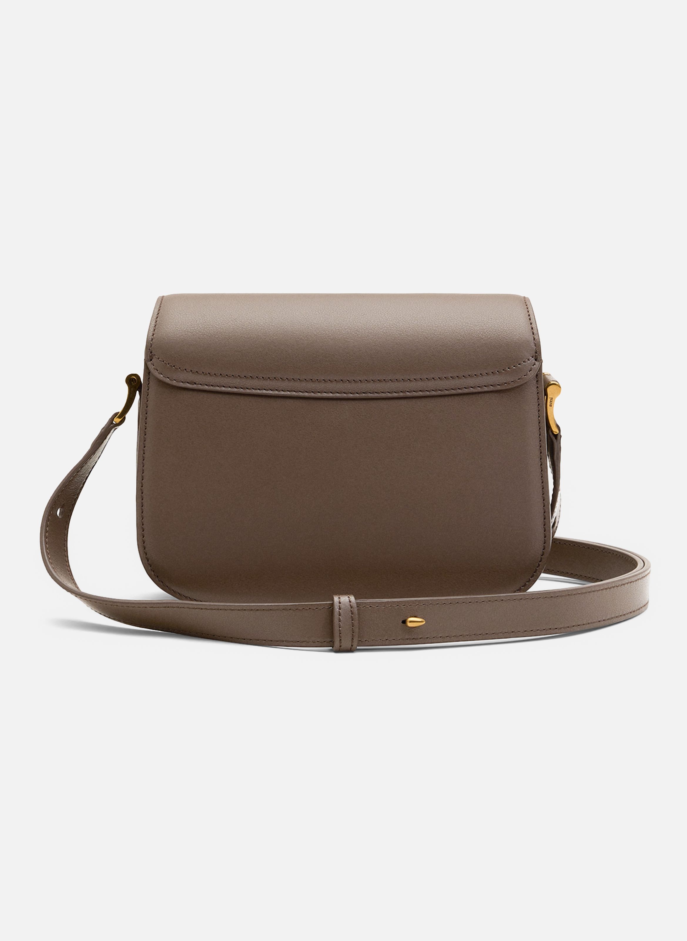 Sac paris paris unisexe en cuir de vachette AMI PARIS Marron
