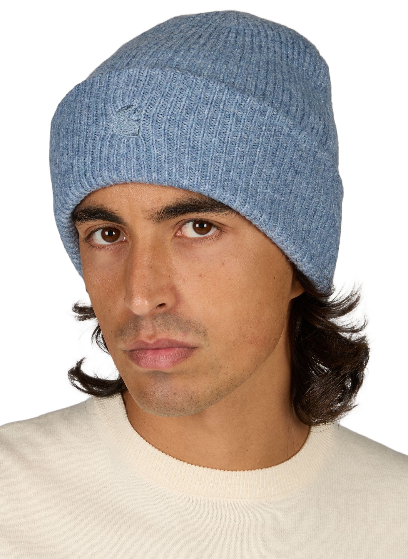 Ribbed knit beanie CARHARTT WIP Blue