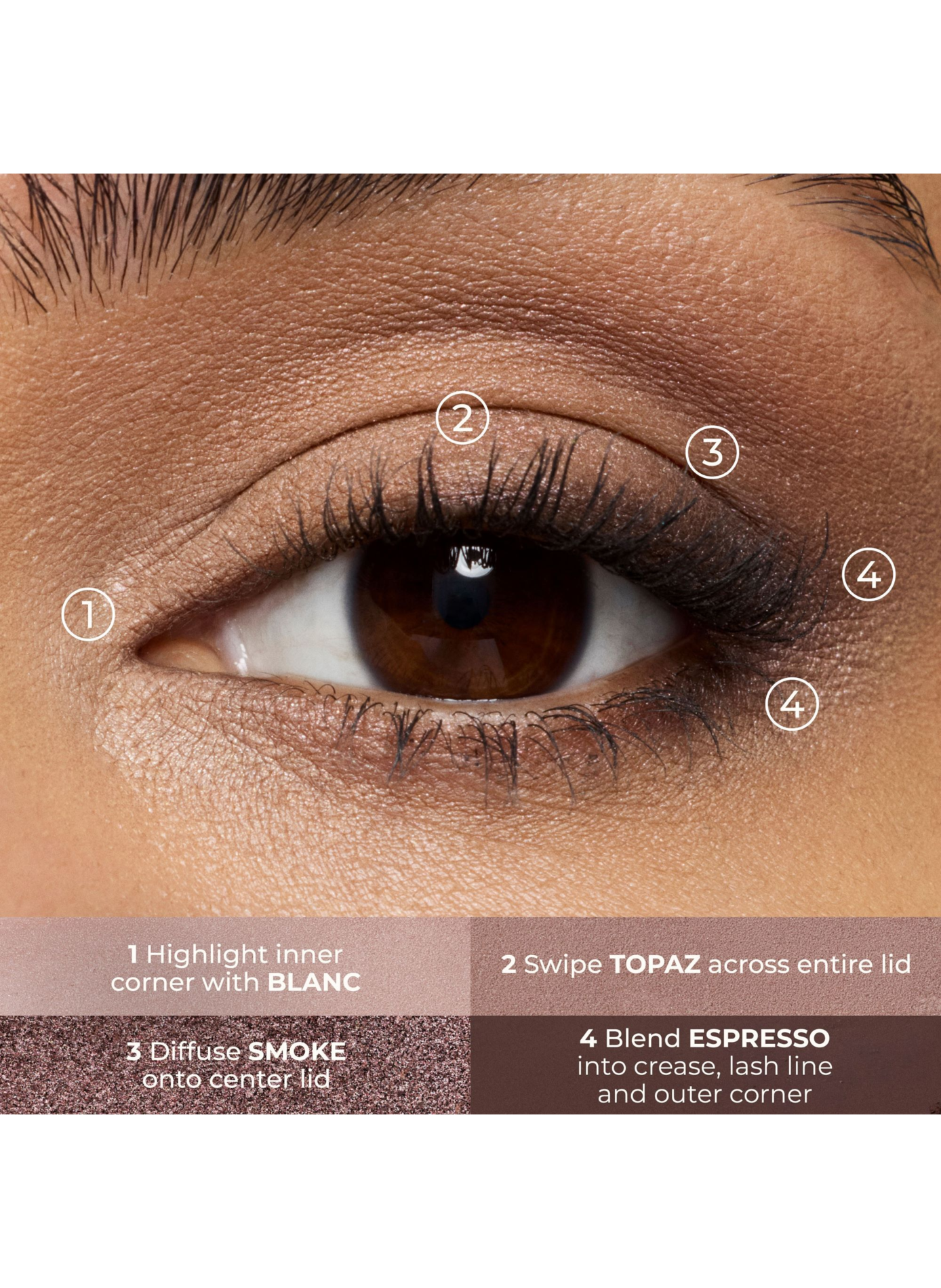 Caviar Eye Shadow Quad LAURA MERCIER Modern neutrals