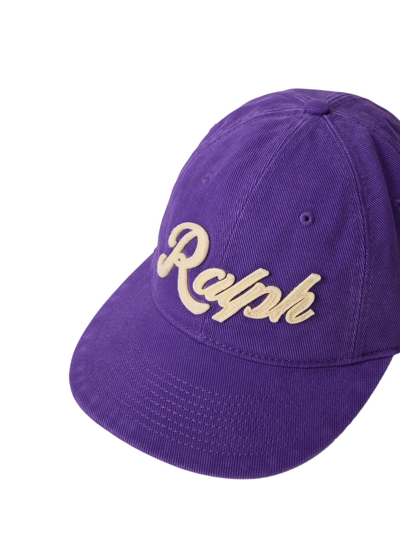 Casquette à logo brodé en coton POLO RALPH LAUREN Violet