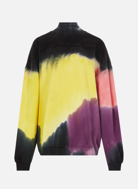 Übergroßes Sweatshirt aus Bio-Baumwolle MehrfarbigMARQUES ALMEIDA 