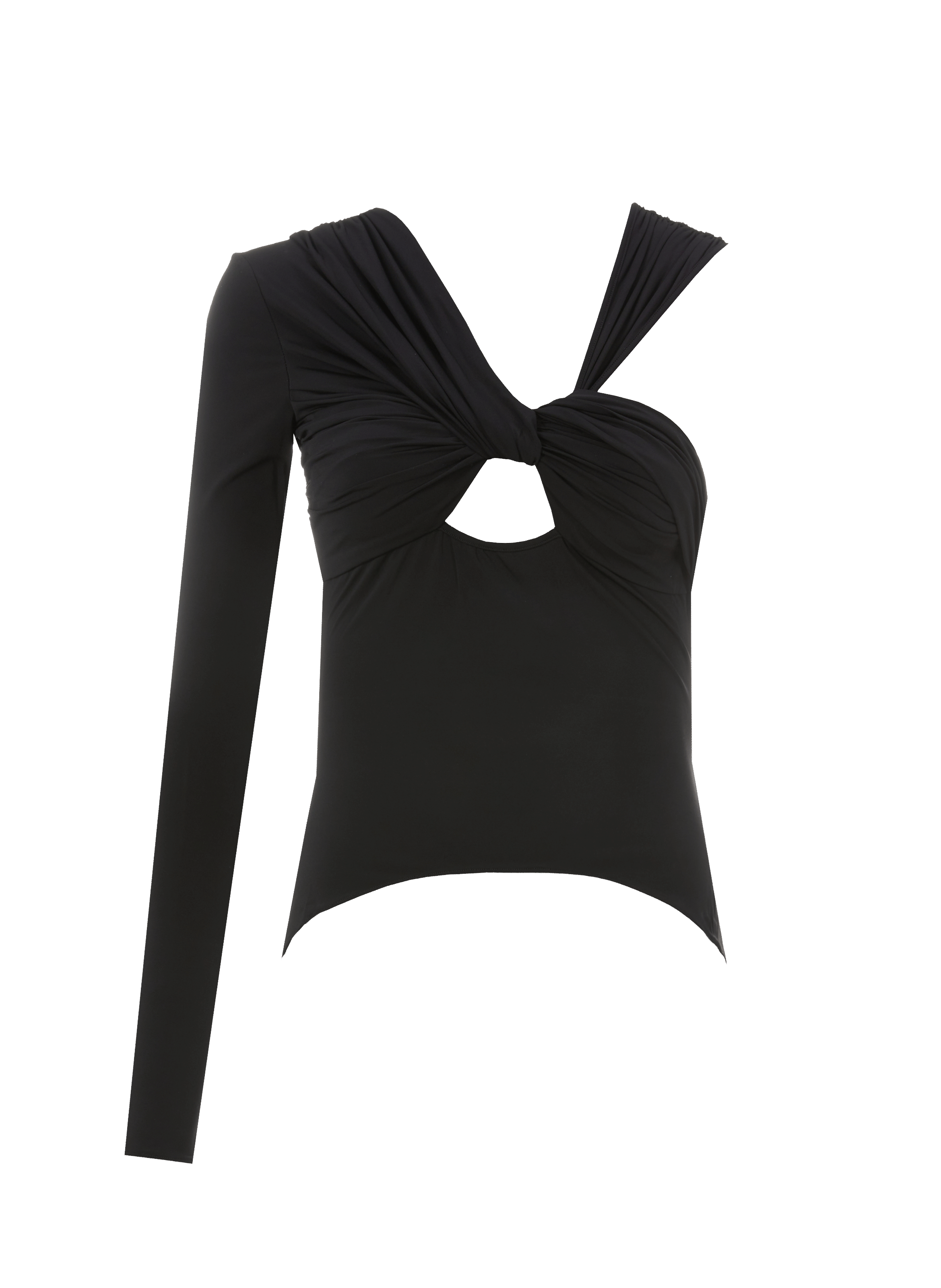 Asymmetric top NENSI DOJAKA Black