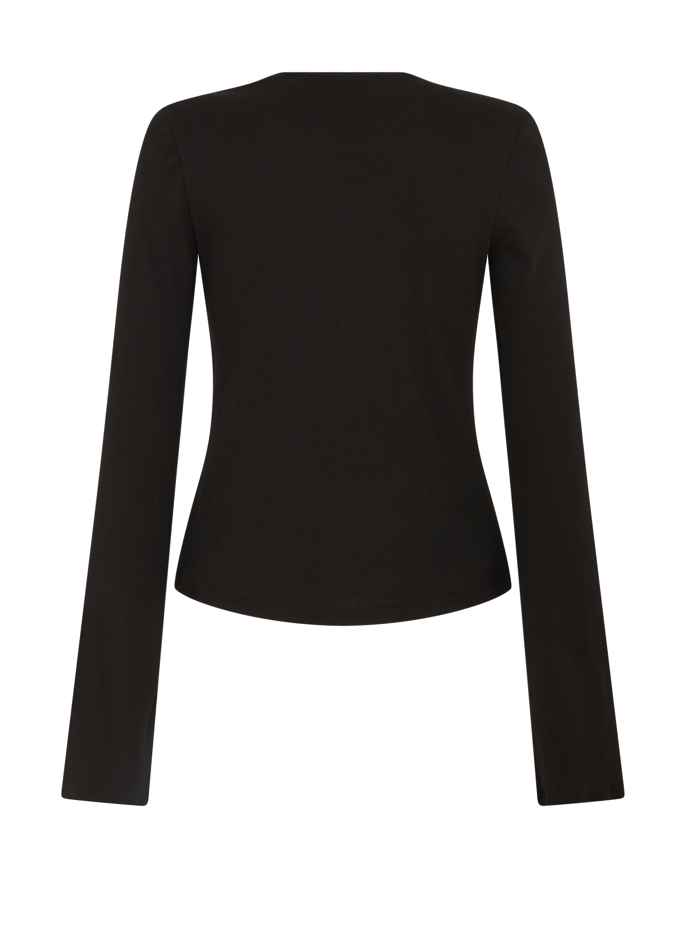 Cardigan classique côtelé