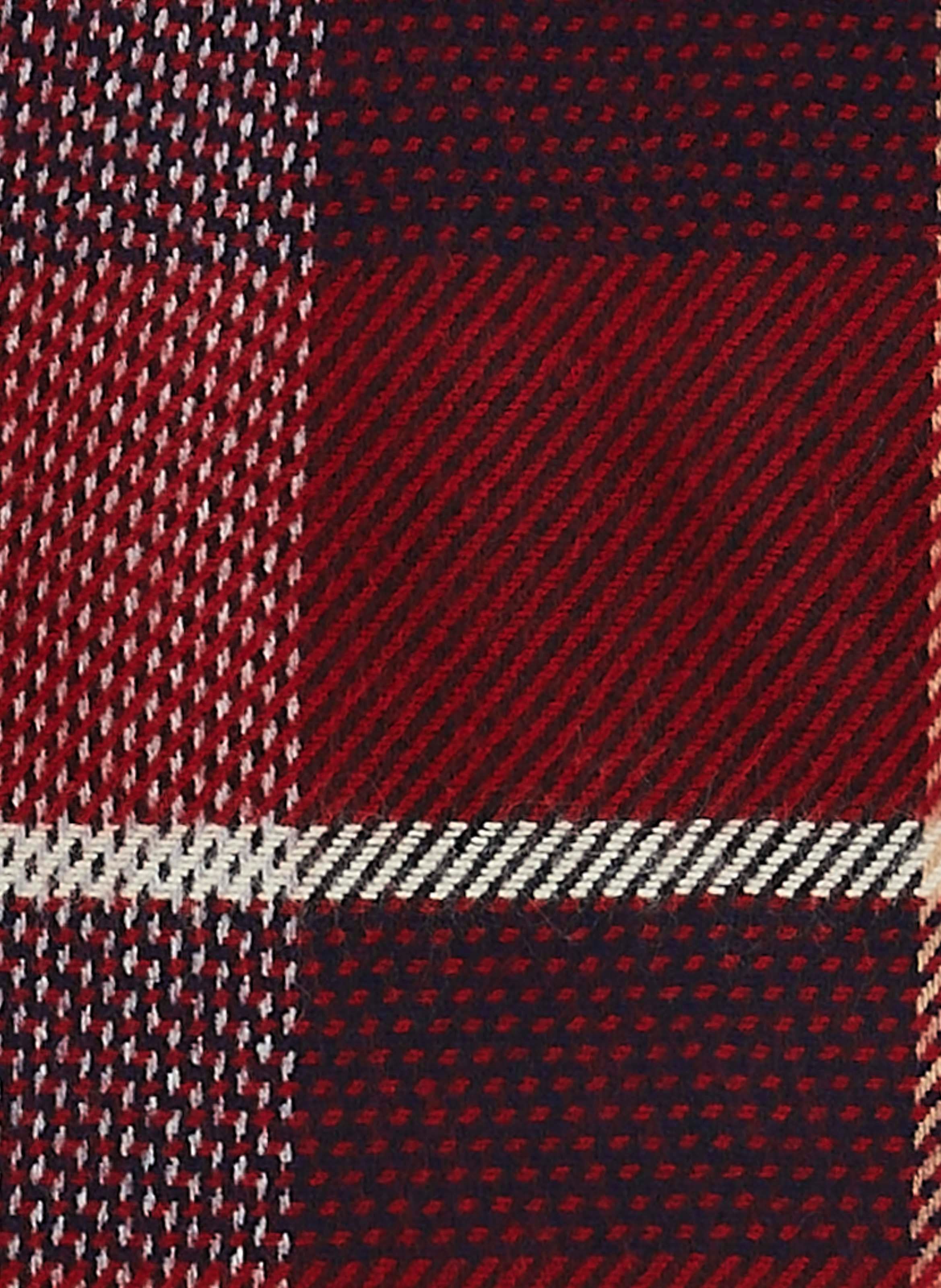 Check scarf  SAISON 1865 Red