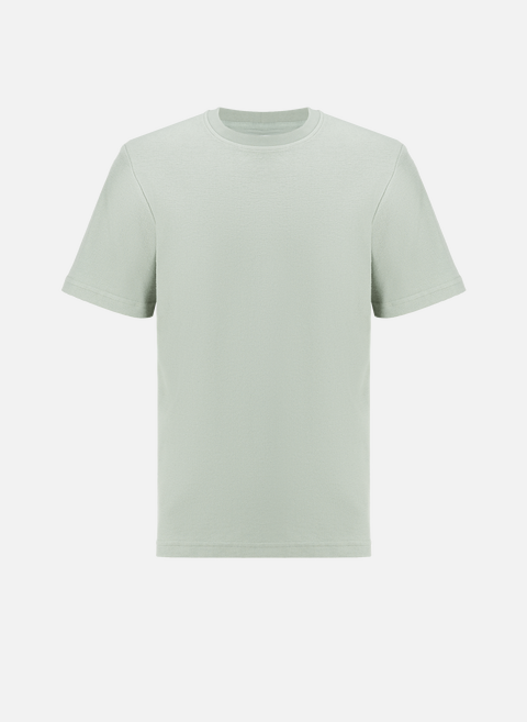 Cotton T-shirt GreenSAMSOE SAMSOE 