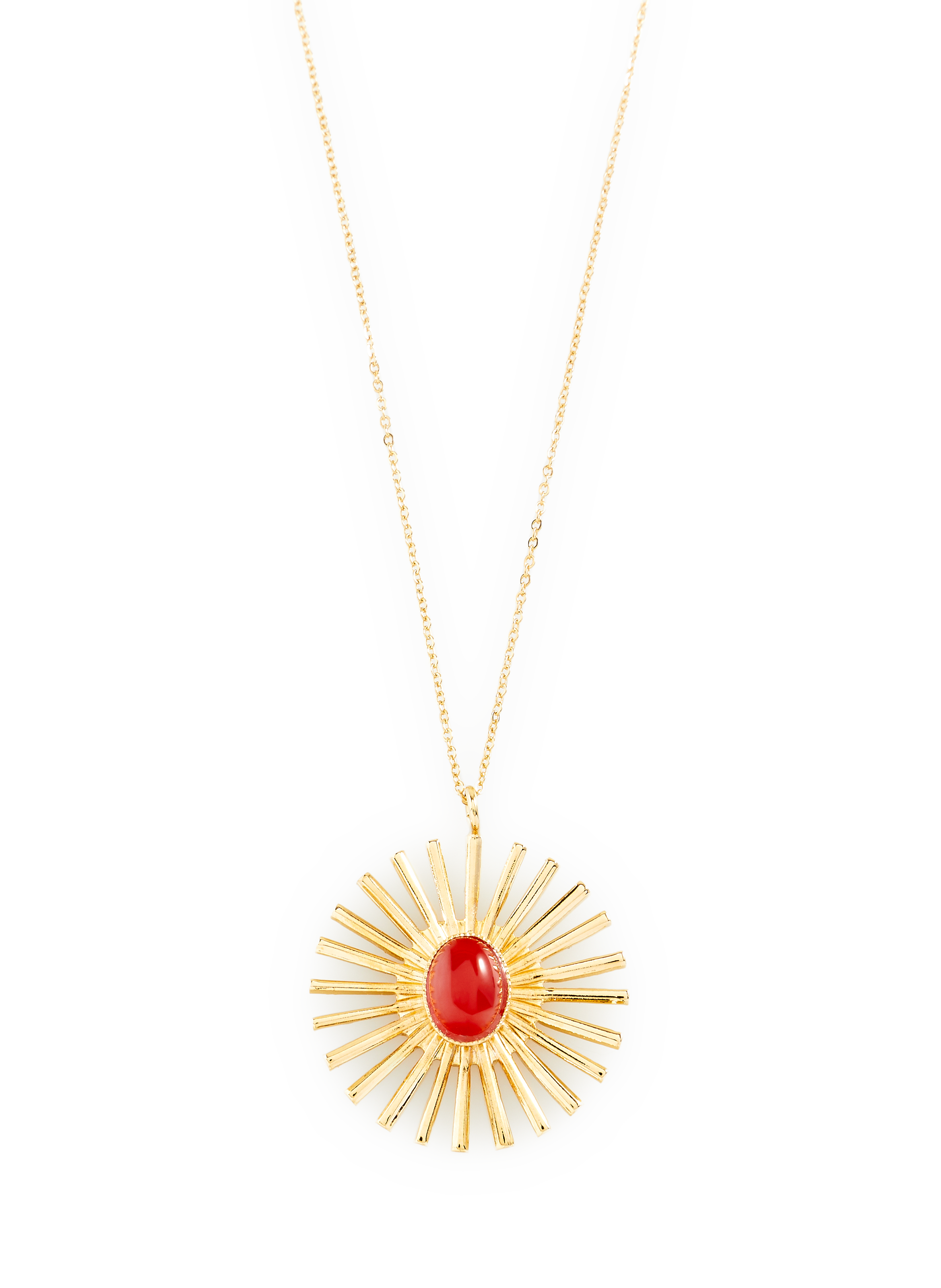 Collier à pendentif AU PRINTEMPS PARIS Doré
