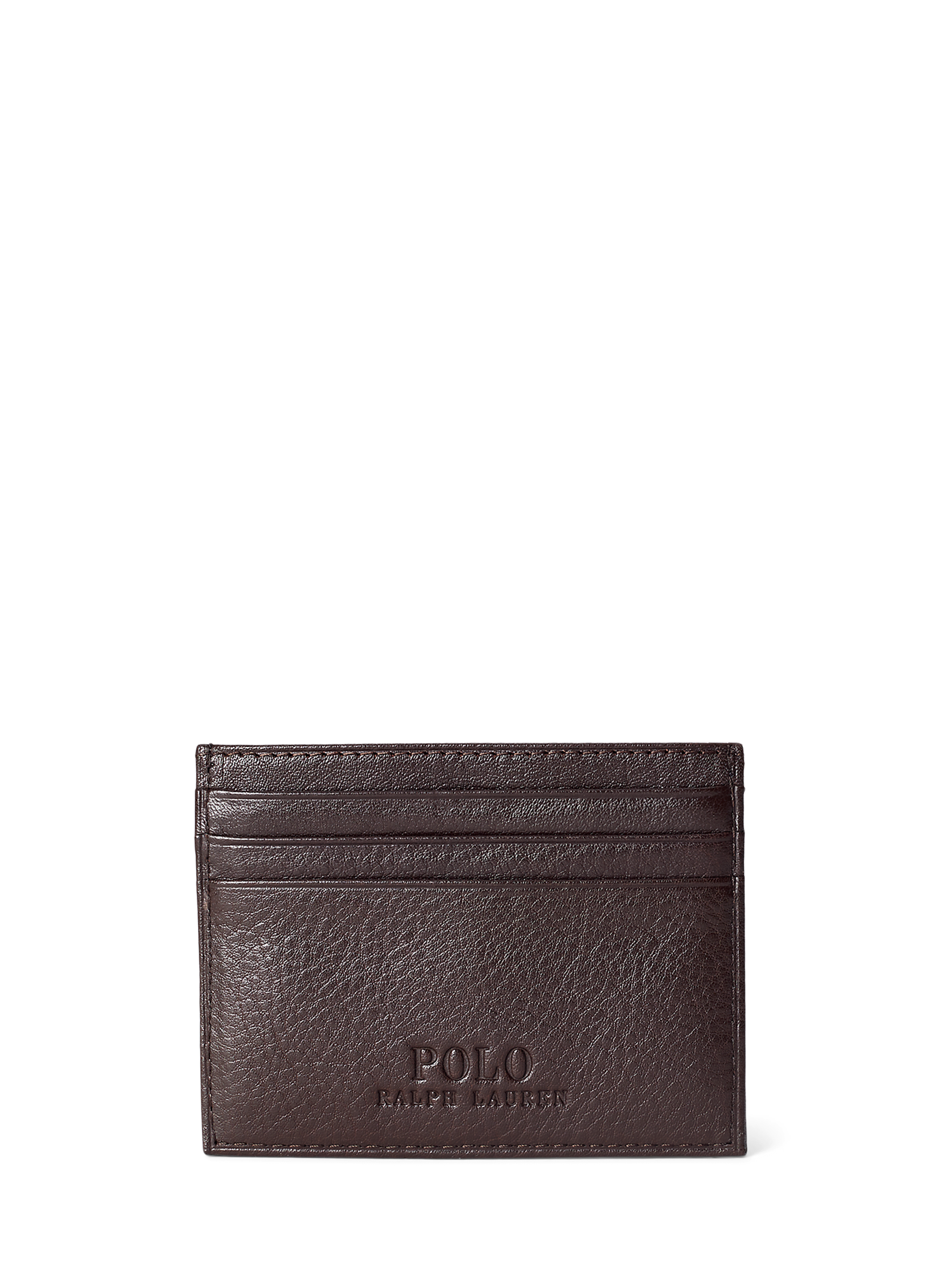 Leather card holder  POLO RALPH LAUREN Brown