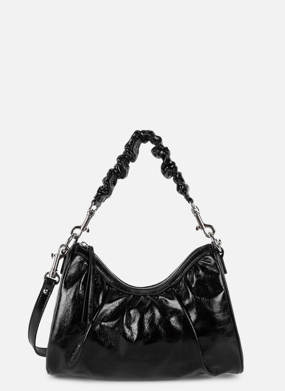 Sac besace - rétro glam Noir by LANCASTER LANCASTER Sac besace - rétro glam Noir