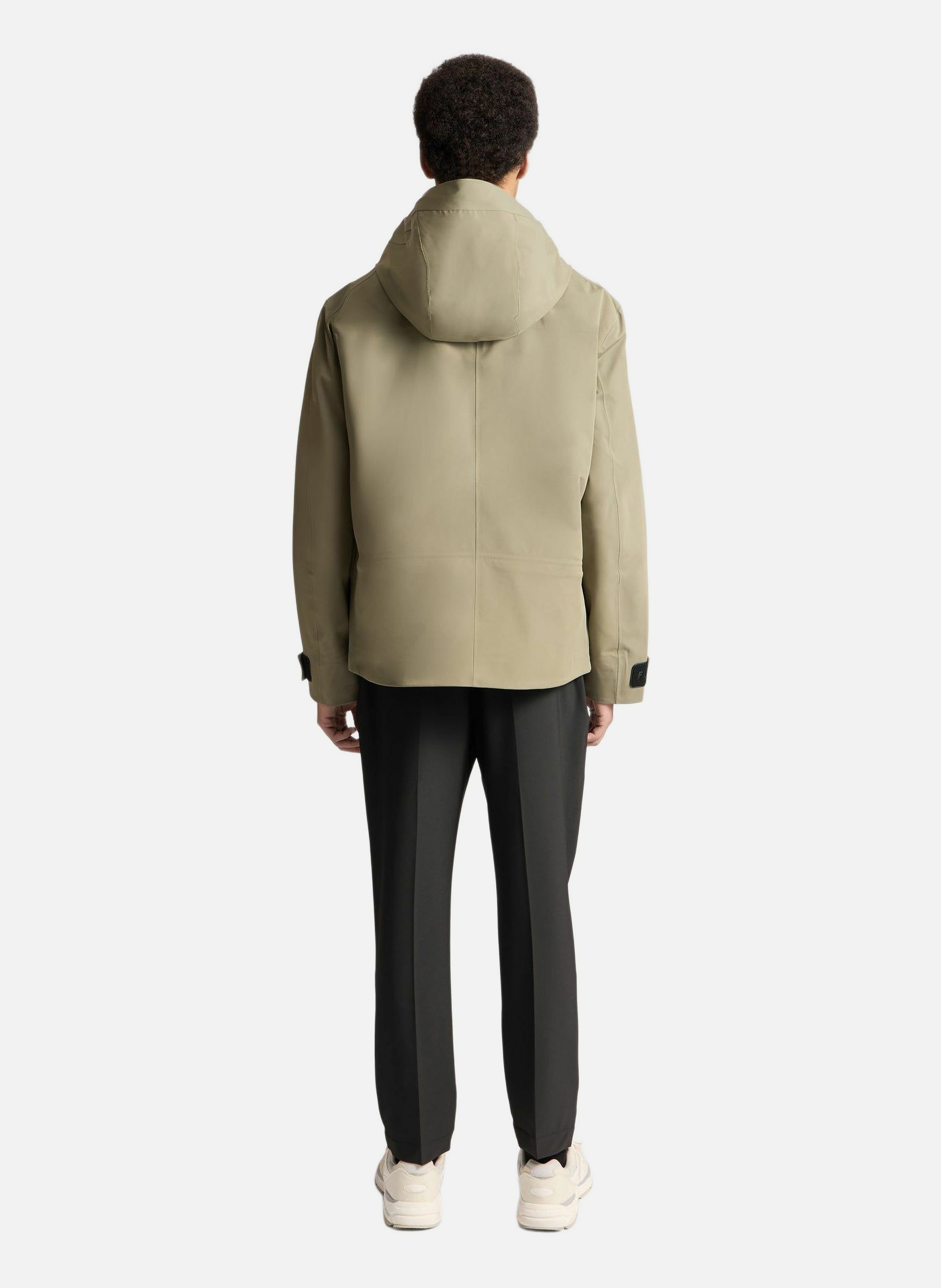 Veste ilanox col capuche coupe regular FUSALP Kaki