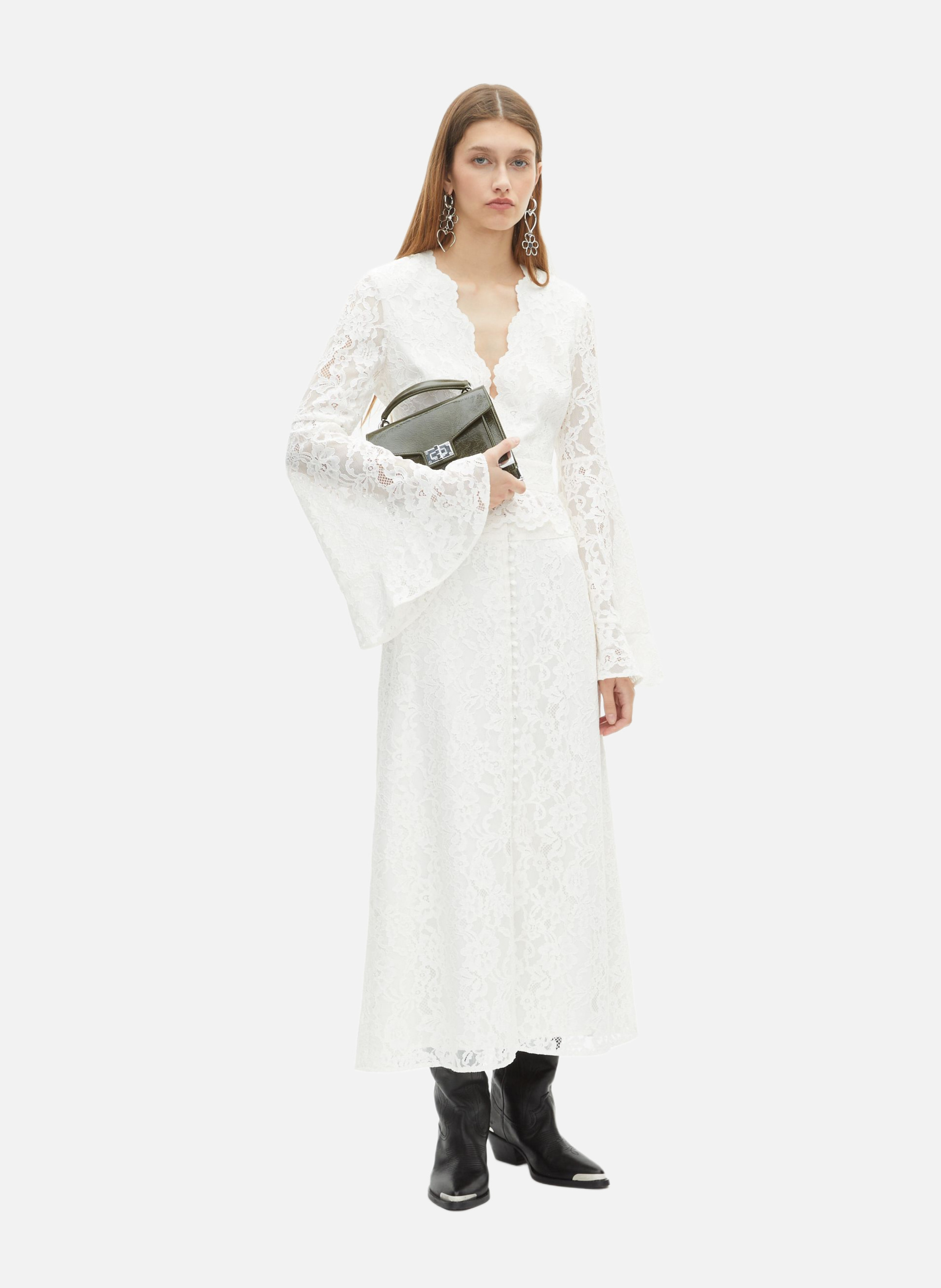 Sac emily small en cuir THE KOOPLES Vert