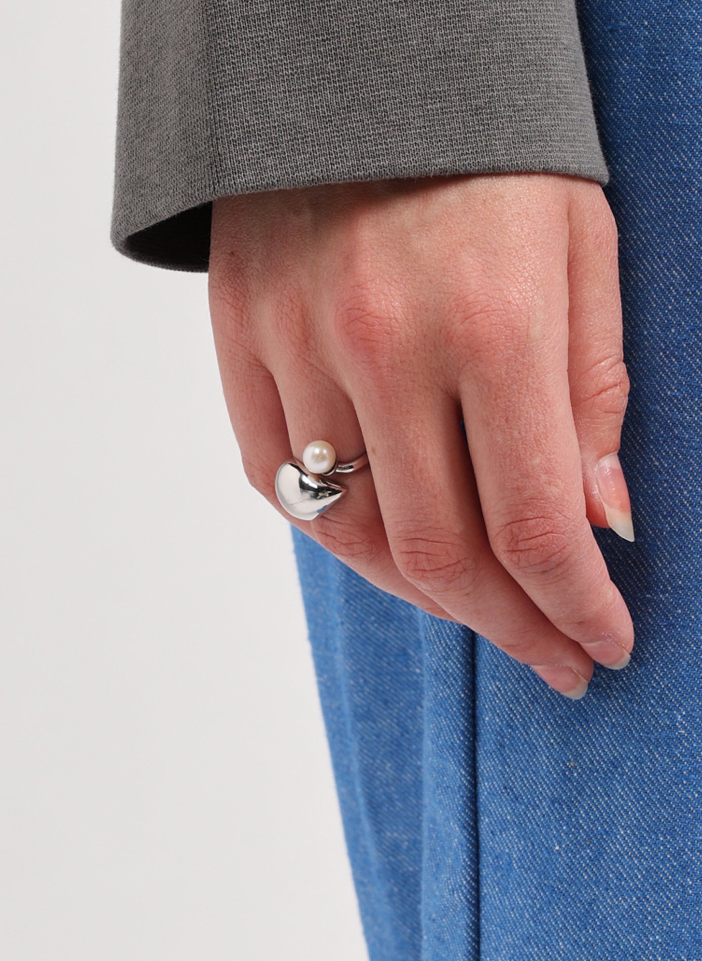 Bague Blown Alien ALAN CROCETTI Argent