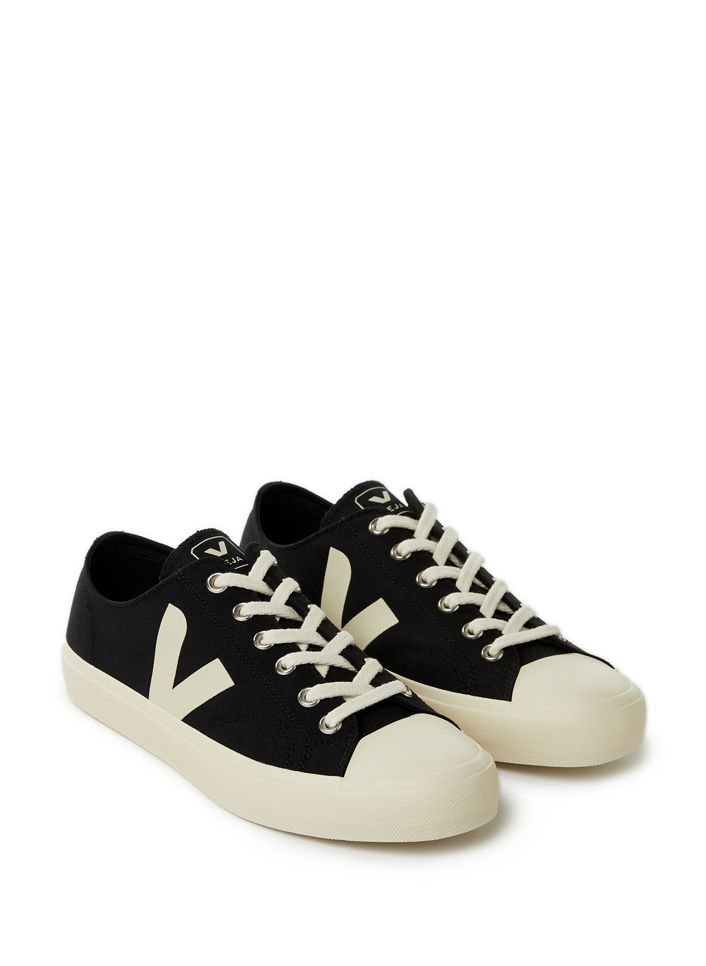 Baskets Wata II Low en cuir VEJA Noir
