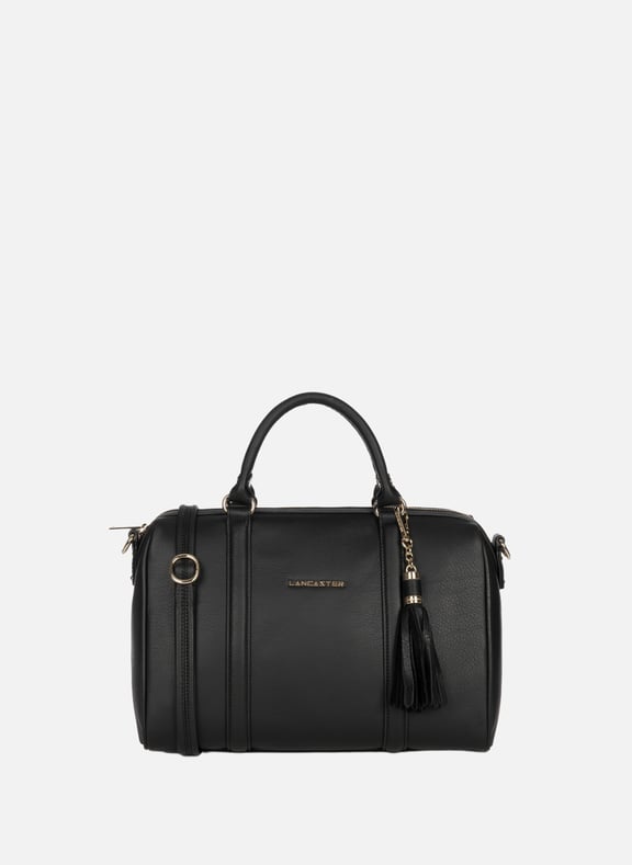 Grand sac polochon - mademoiselle ana Noir by LANCASTER LANCASTER Grand sac polochon - mademoiselle ana Noir