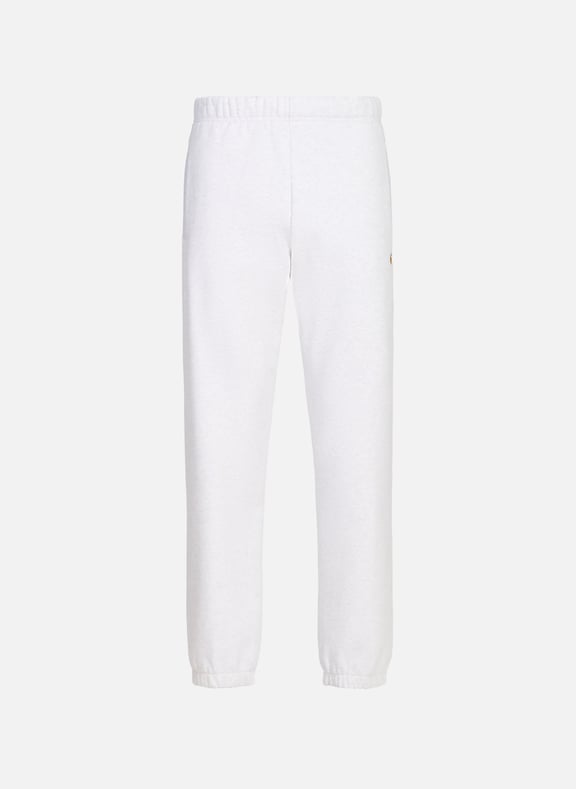 Pantalon de survêtement en coton mélangé Gris by CARHARTT WIP CARHARTT WIP Pantalon de survêtement en coton mélangé Gris