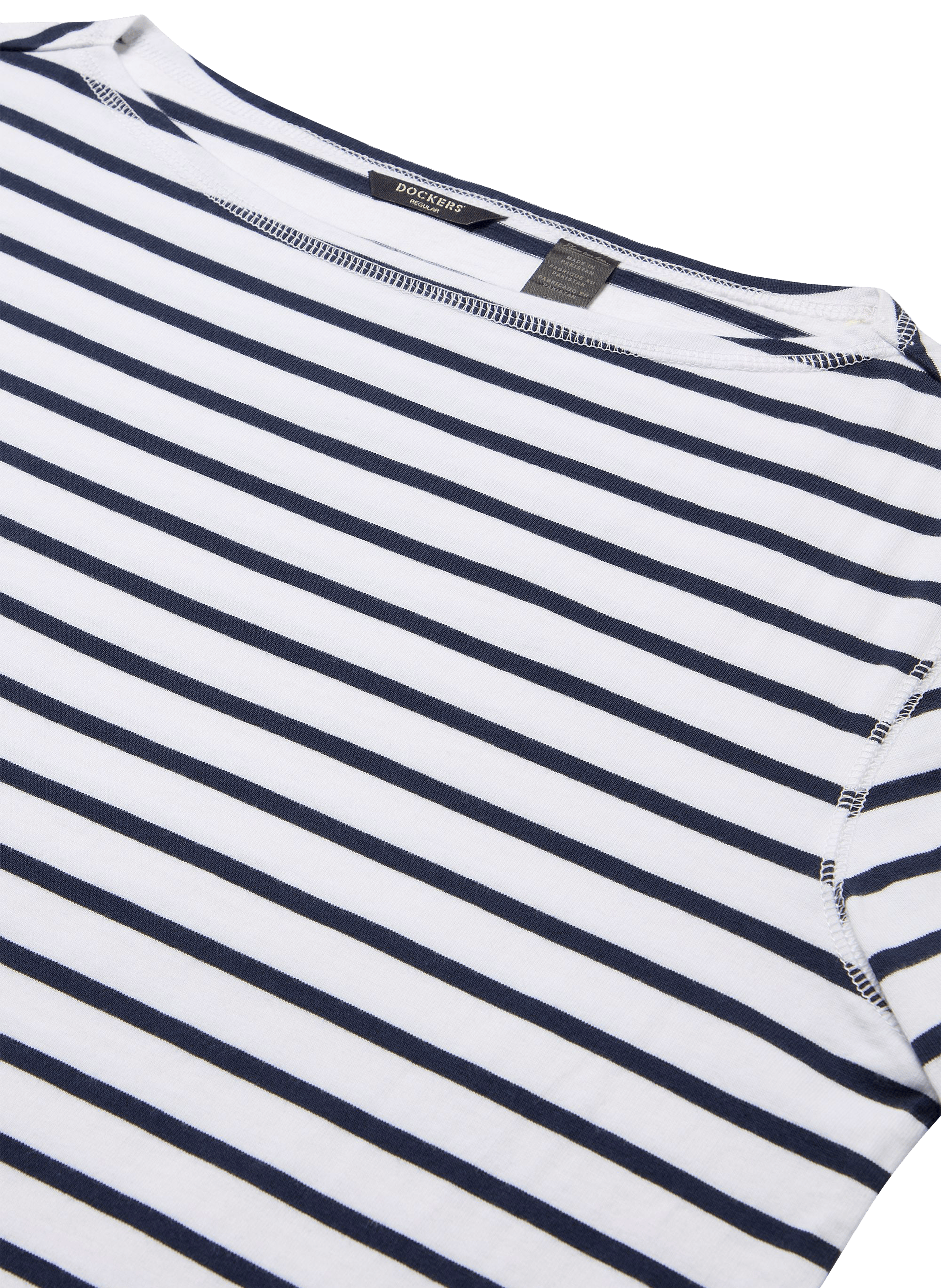 T-shirt rayé en coton DOCKERS Multicolore