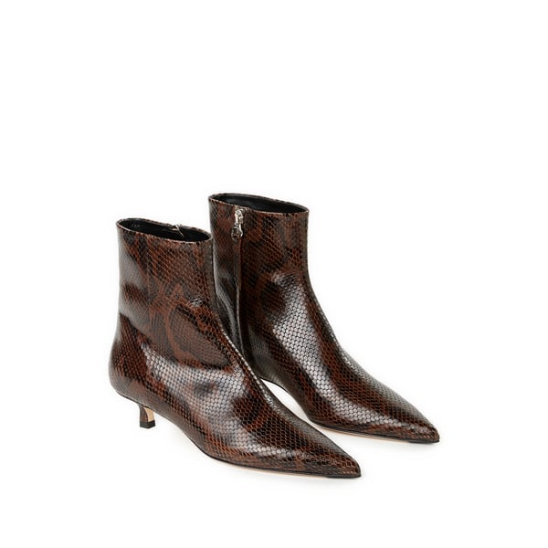 Aeyde Bottines Sofie En Cuir In Brown