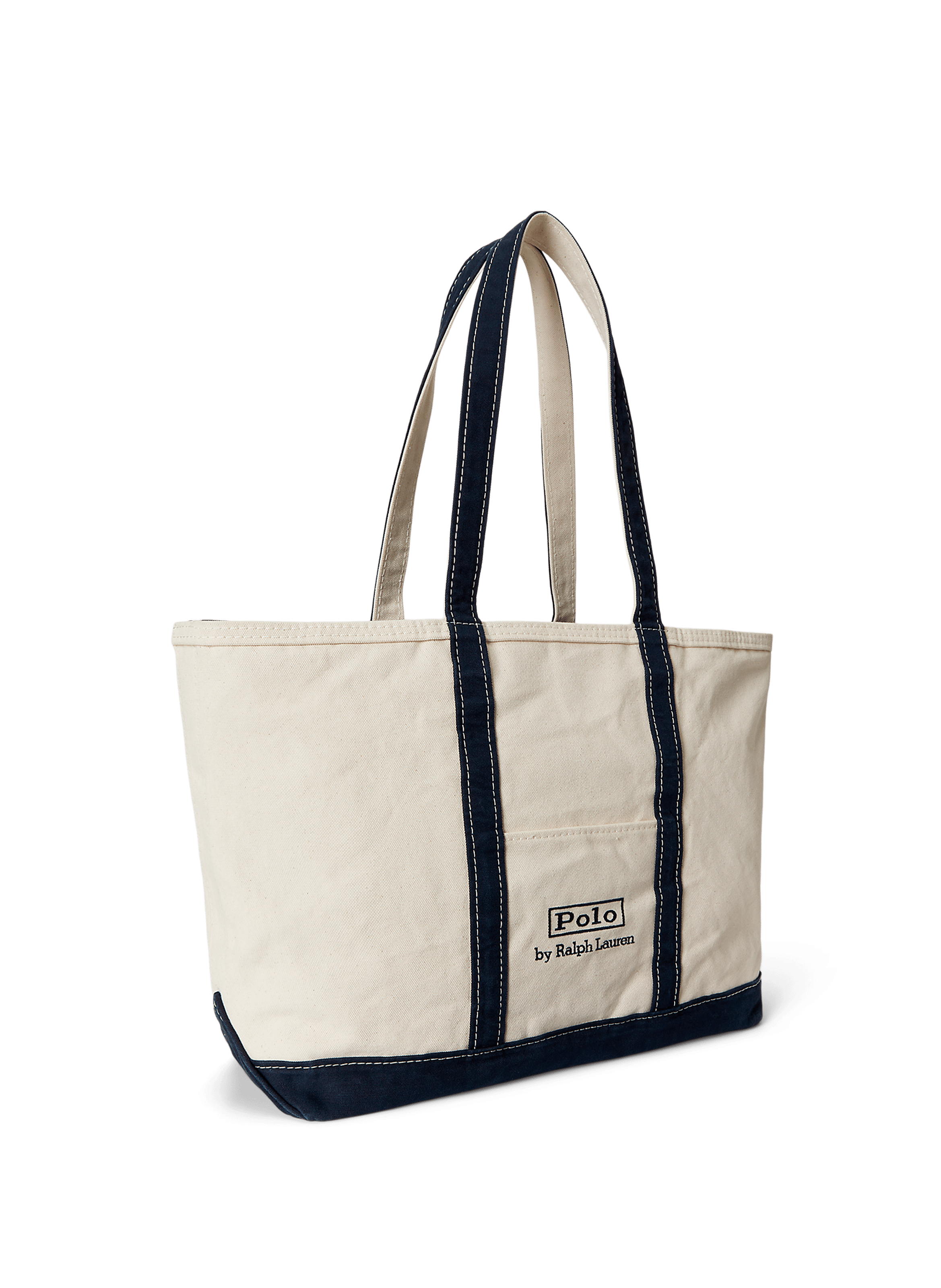 Tote bag en coton POLO RALPH LAUREN Beige