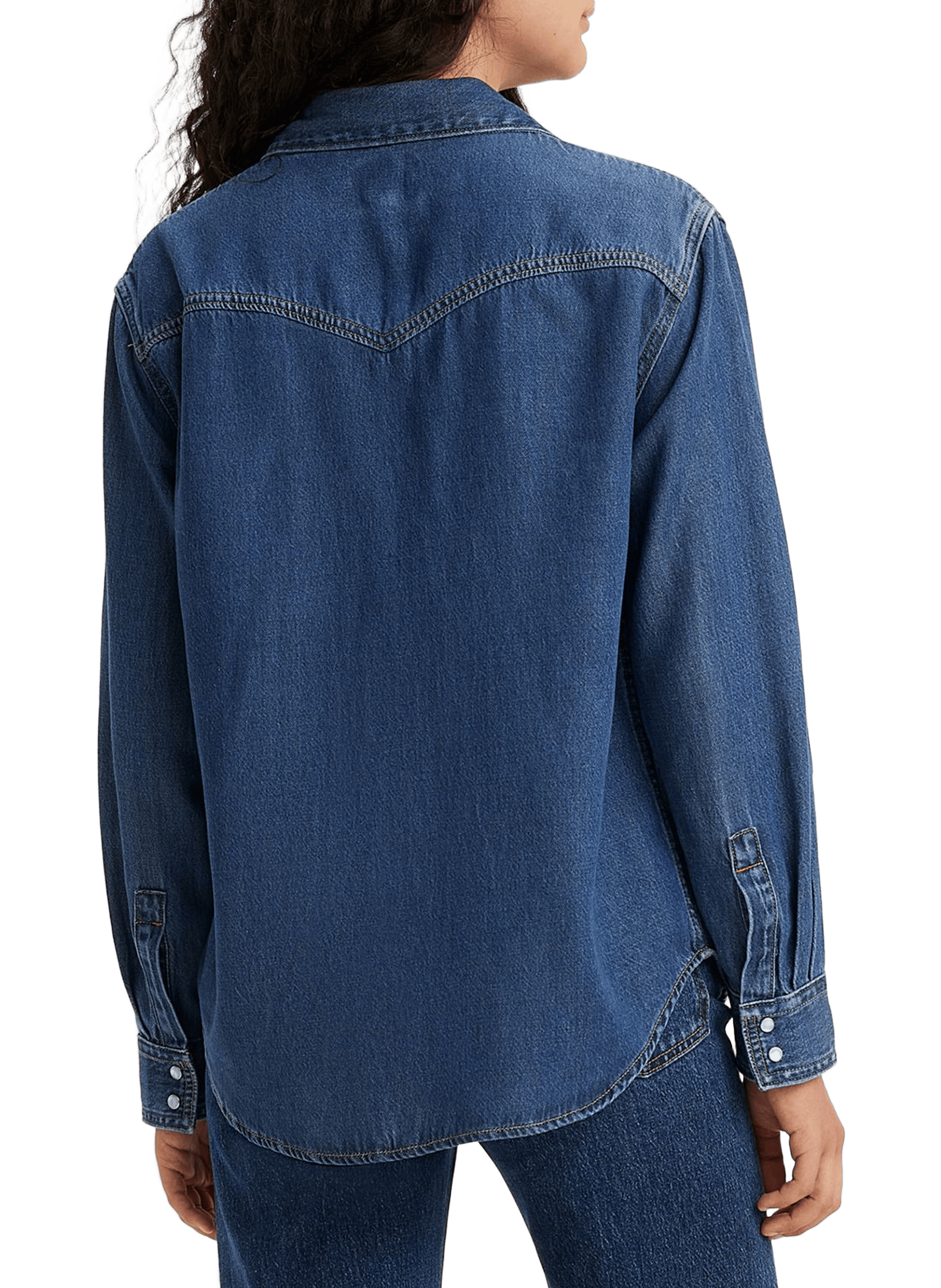 Bleached denim Shirt LEVI'S Blue