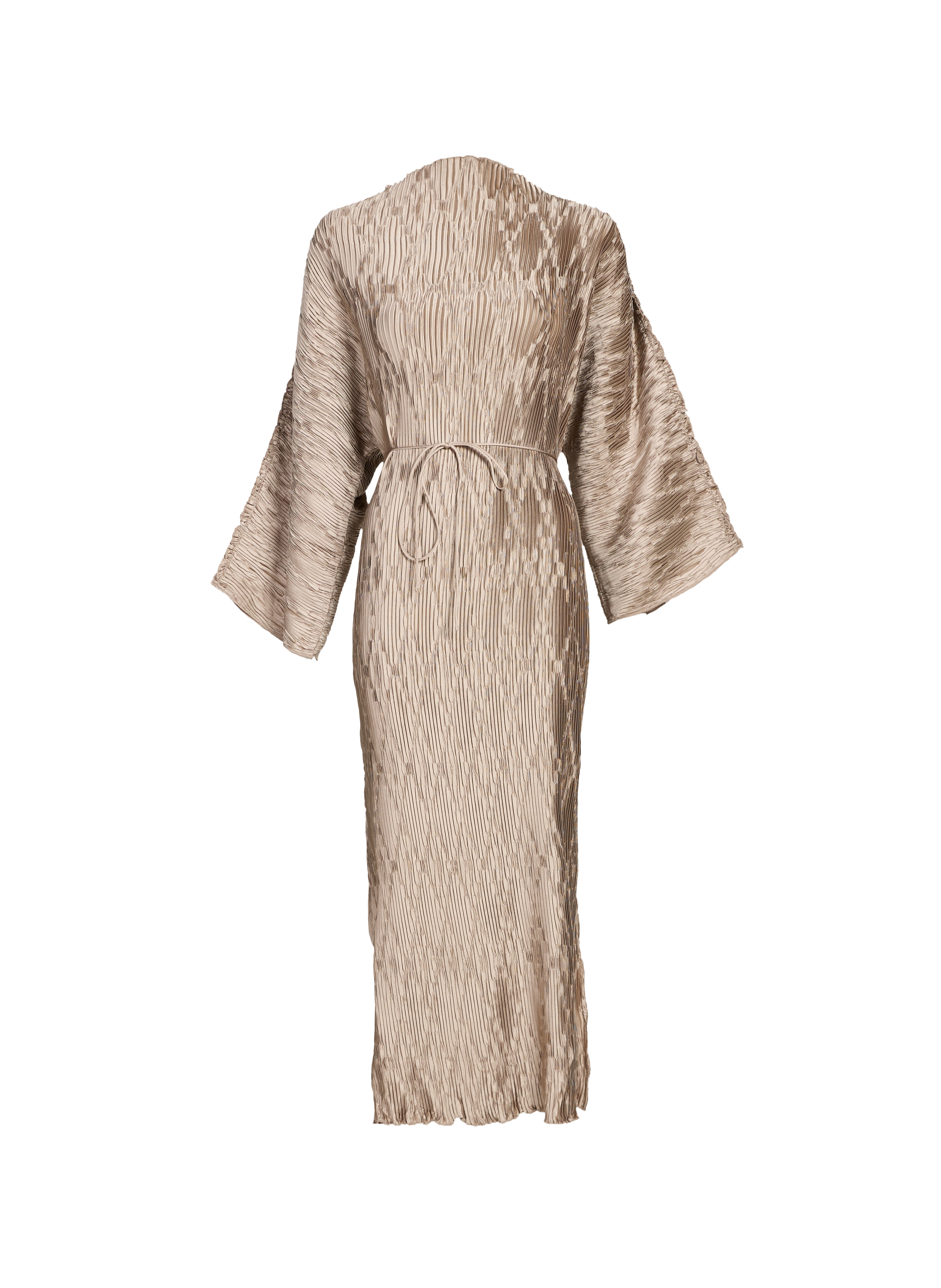 BY MALENE BIRGER Flowy pleated long dress Beige