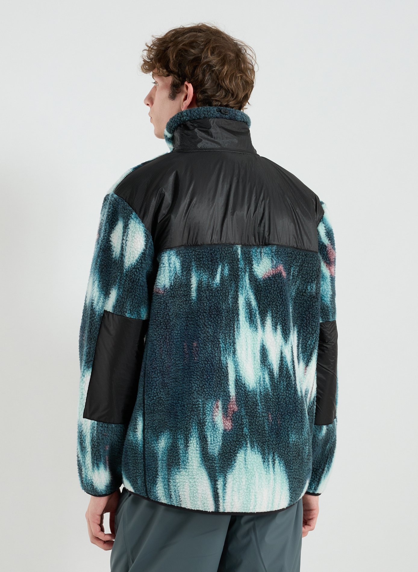 Veste polaire col montant RAINS Multicolore