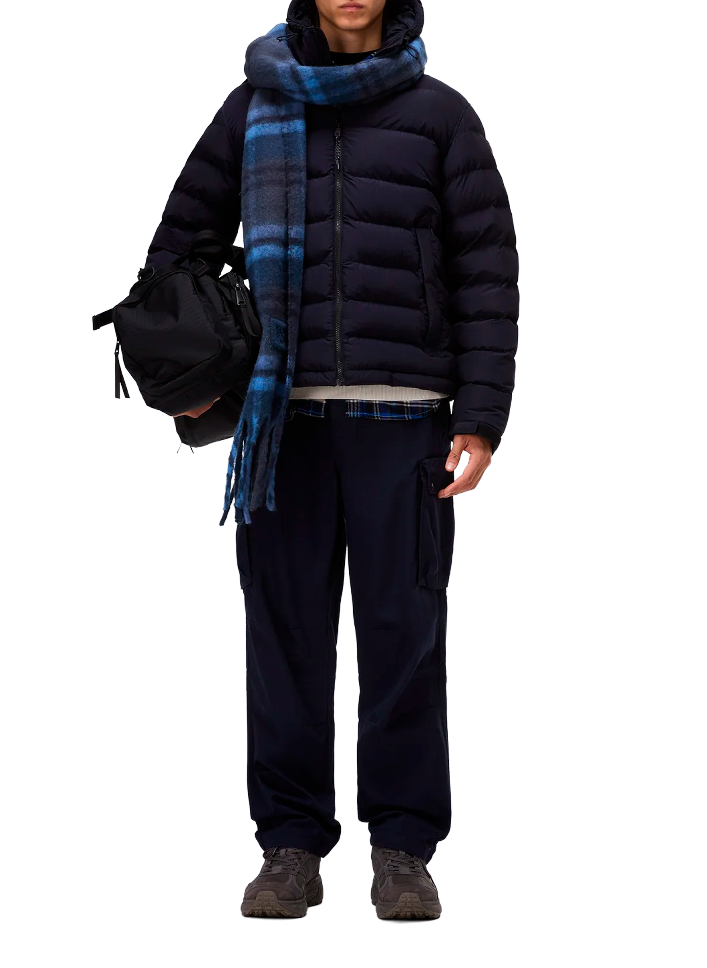 Quilted hooded jacket NAPAPIJRI Blue