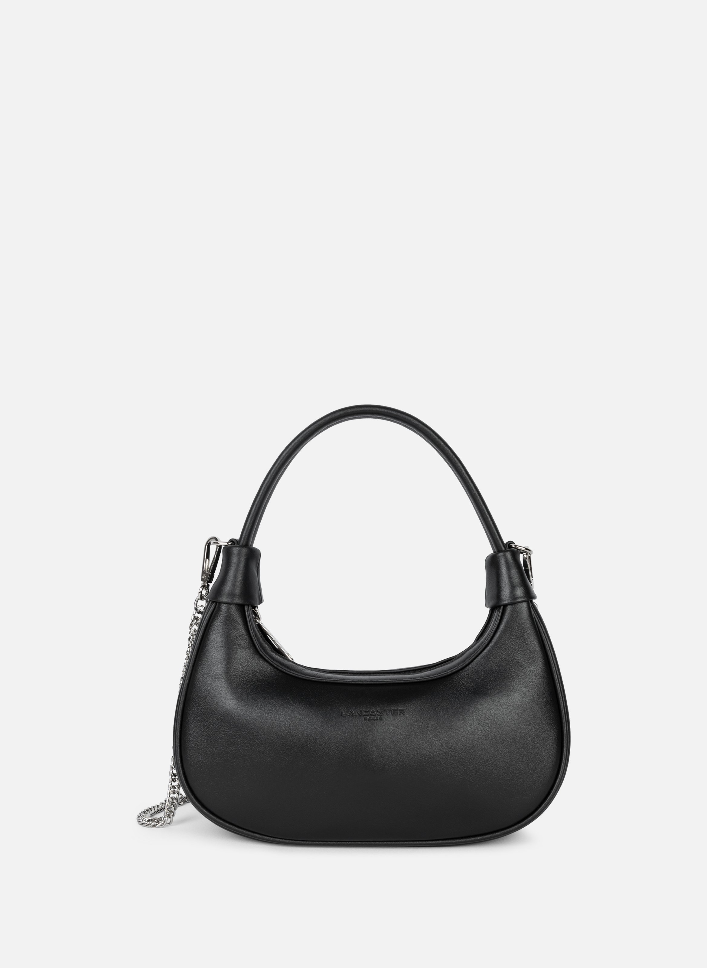 LANCASTER Mini hobo bag - Aura Black