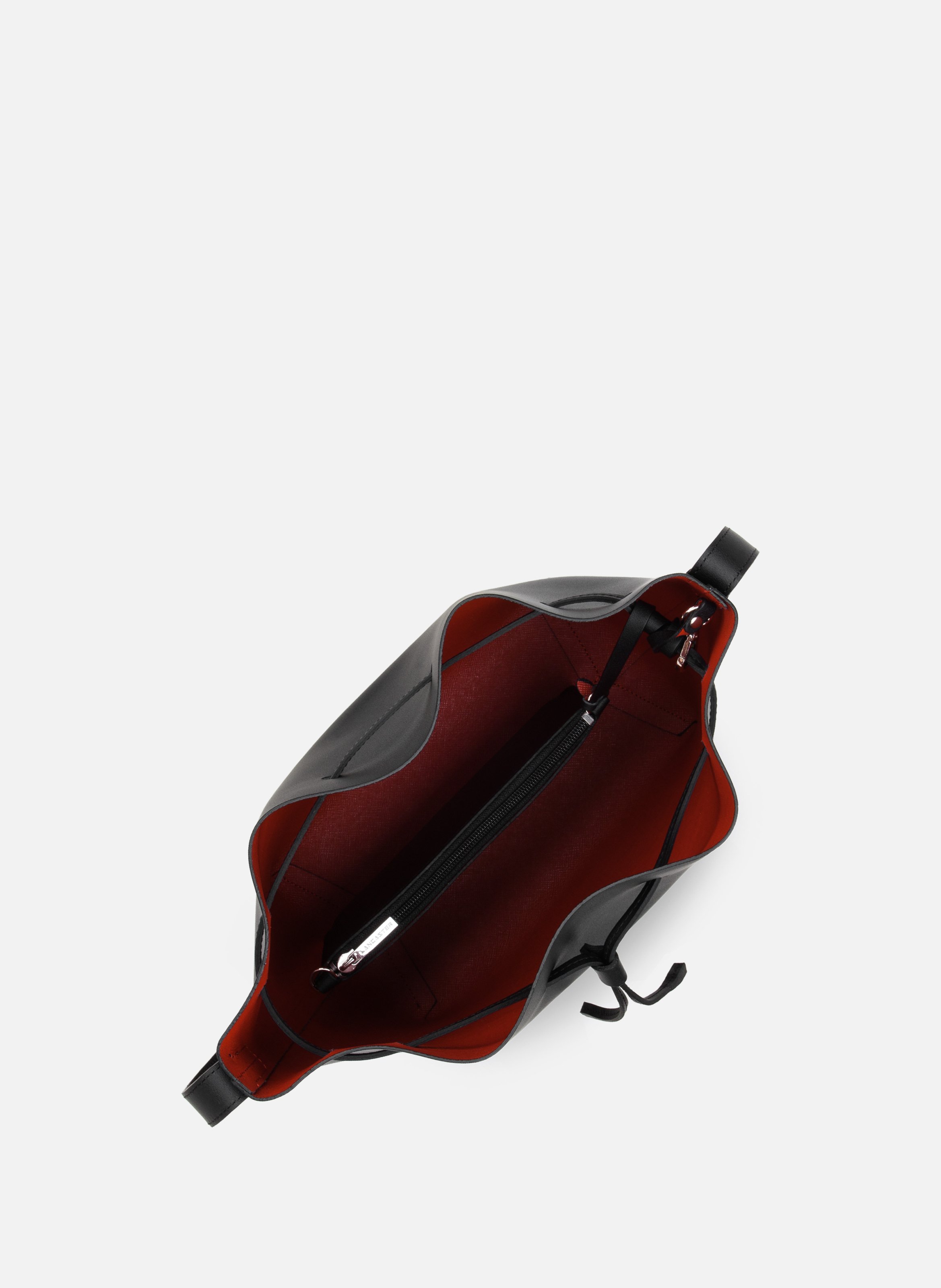 Grand sac bourse - pur & element city LANCASTER Noir