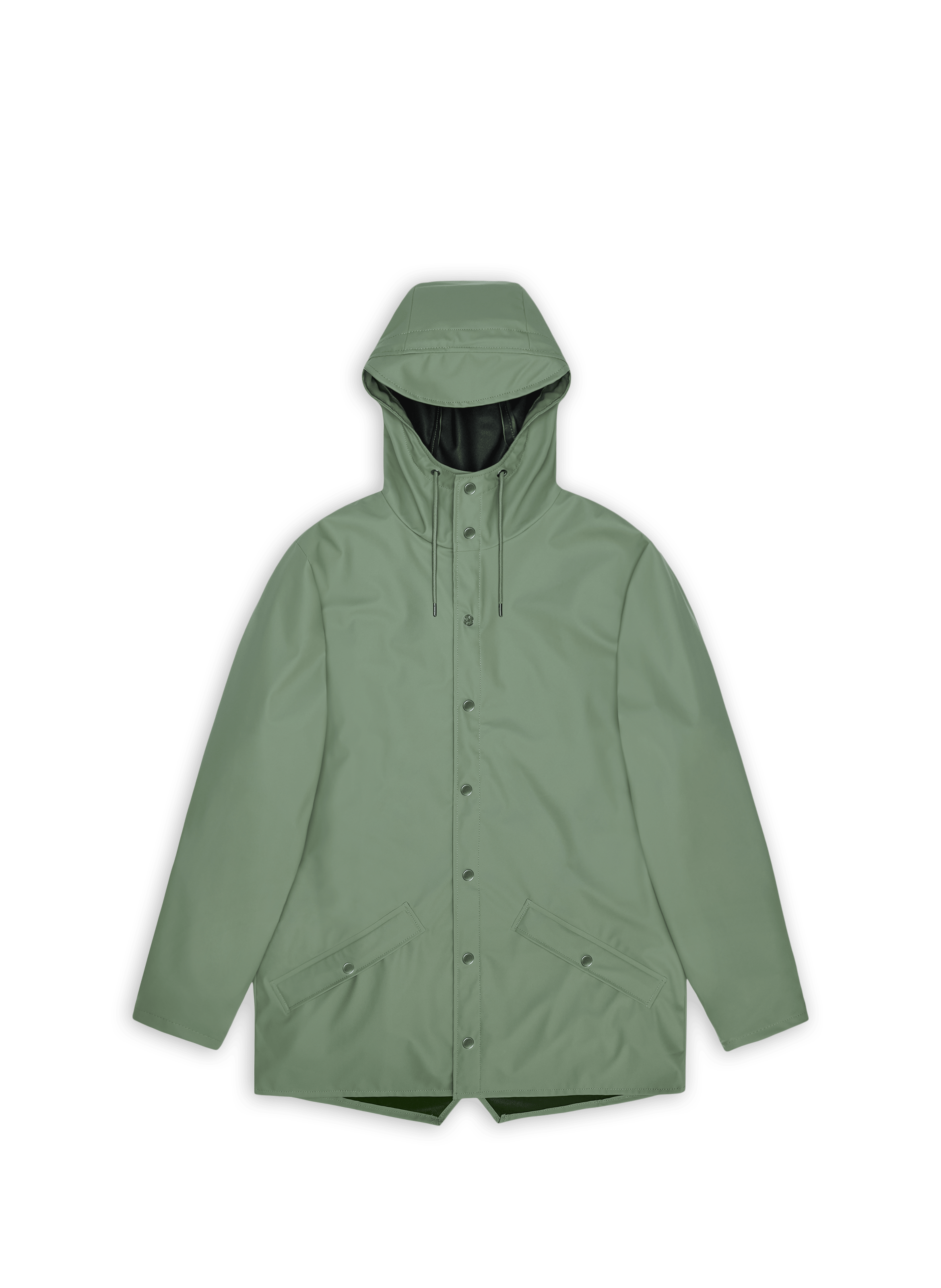 Imperméable à capuche RAINS Vert