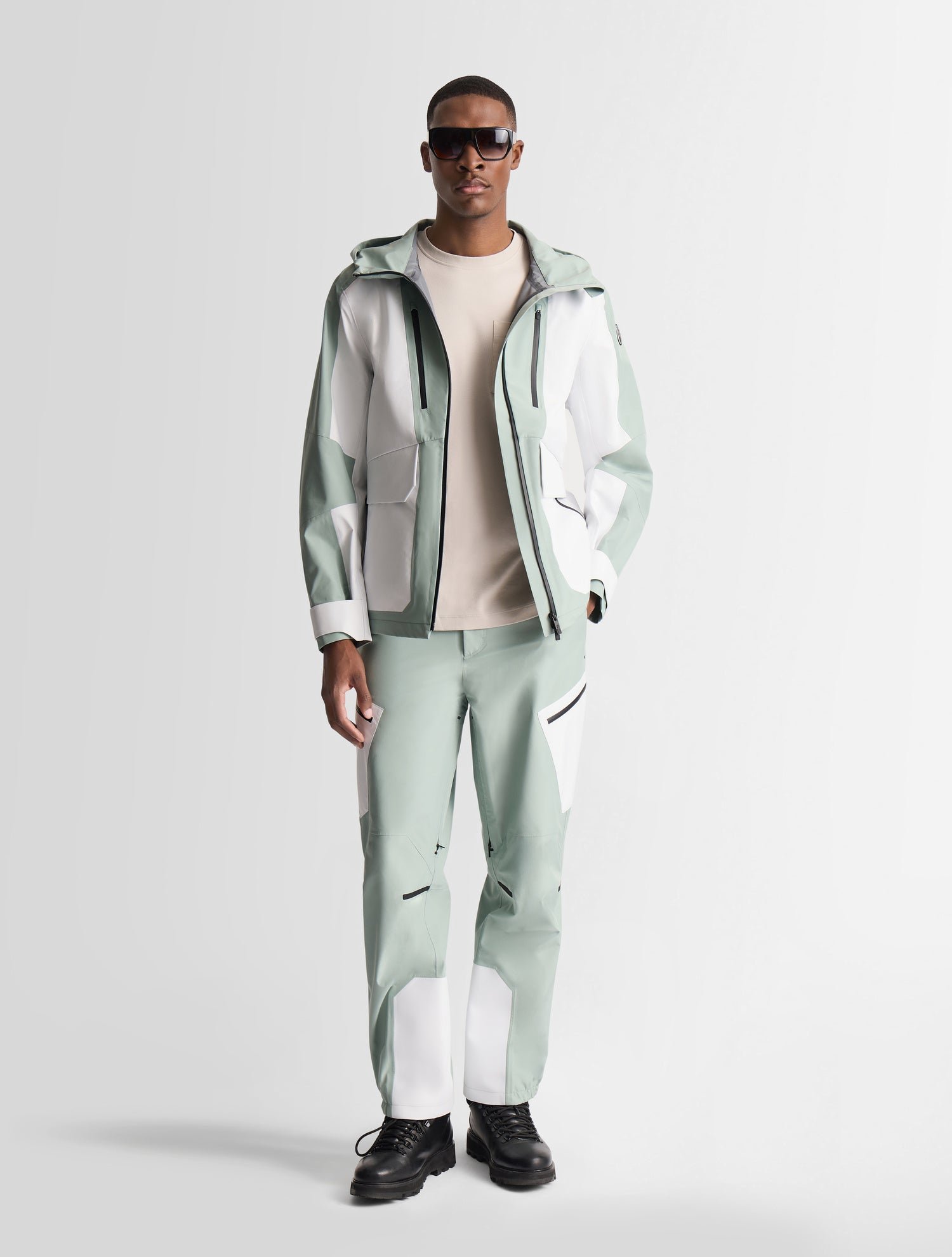 Veste fromon col capuche coupe regular FUSALP Vert