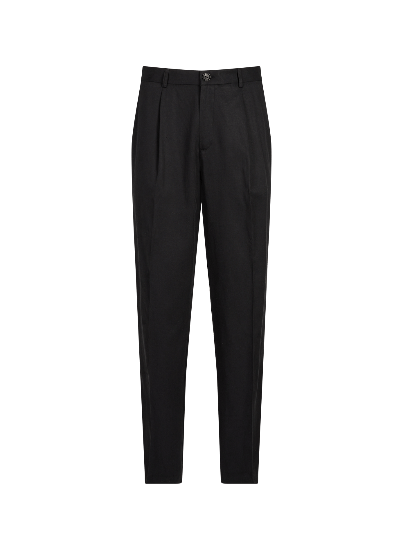 Pantalon cigarette Reece en lyocell et coton LES DEUX Noir