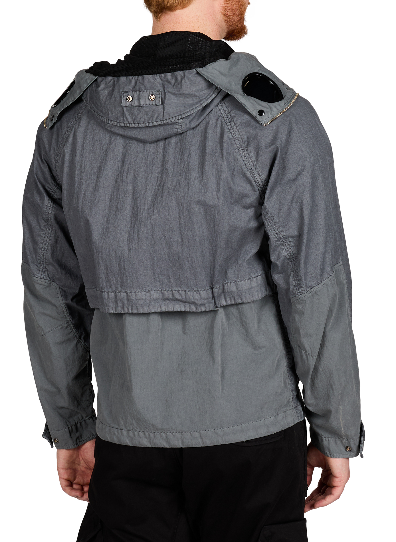 Cotton-blend hoodie CP COMPANY Grey