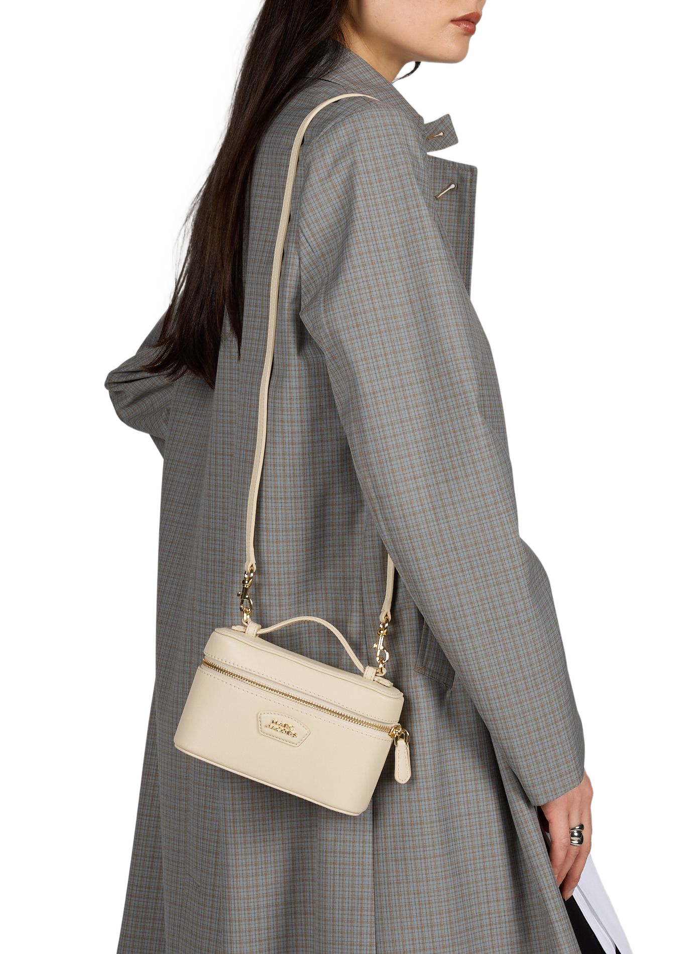 The Vanity leather bag MARC JACOBS Beige