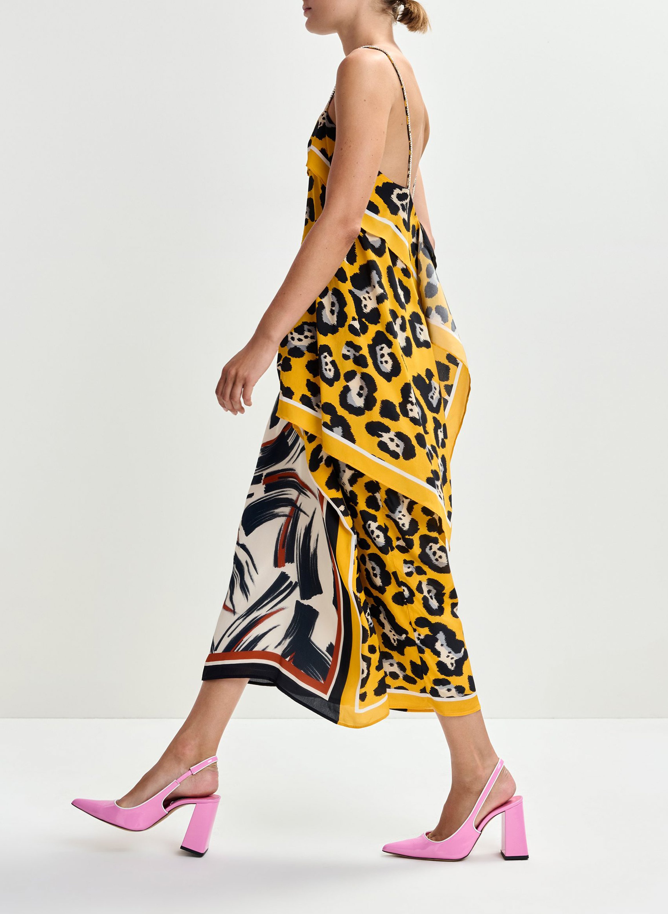 Jupe longue imprimée juanita ESSENTIEL ANTWERP Multicolore