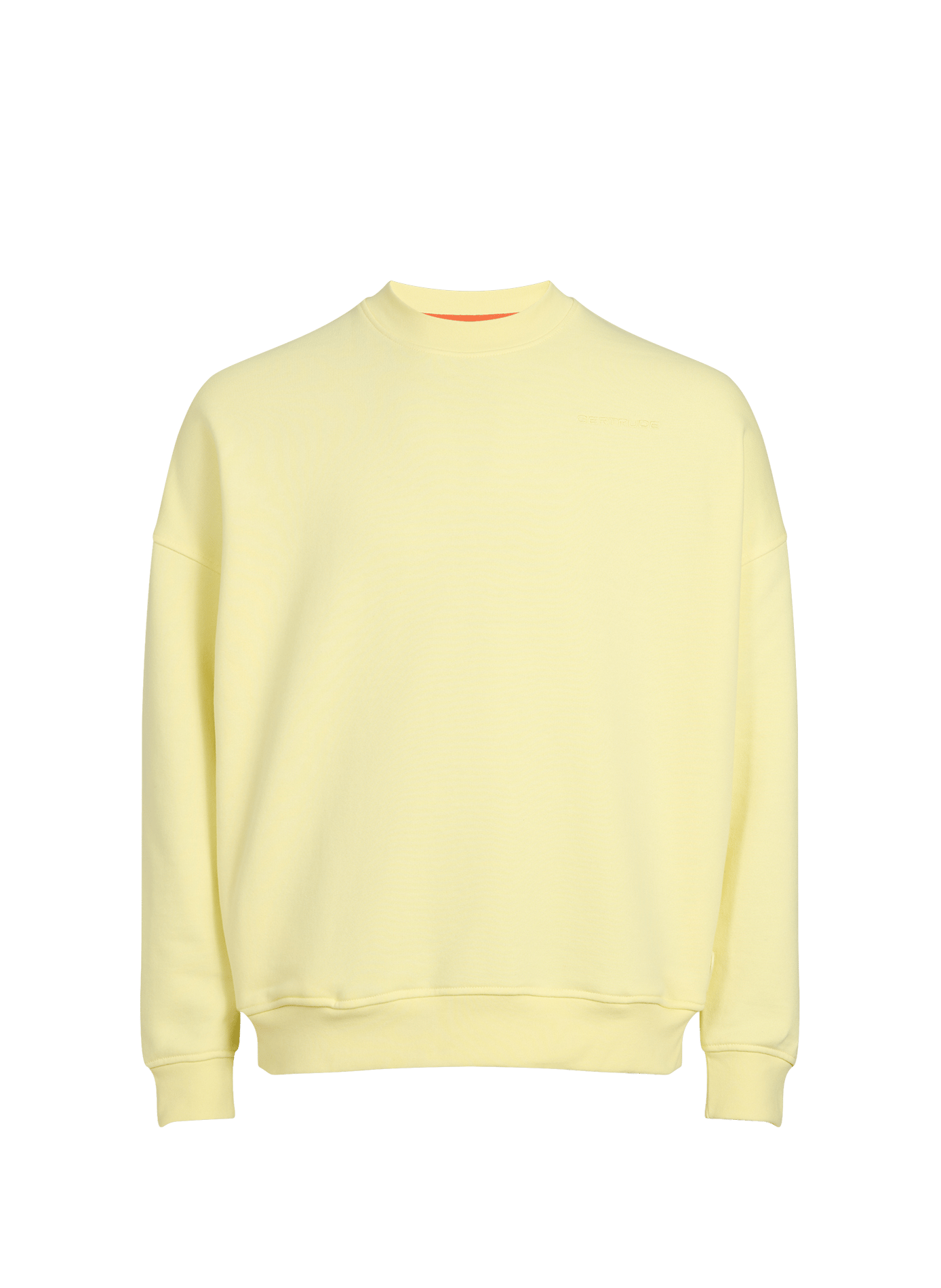 Ruben Bloom cotton sweatshirt GERTRUDE ET GASTON Yellow