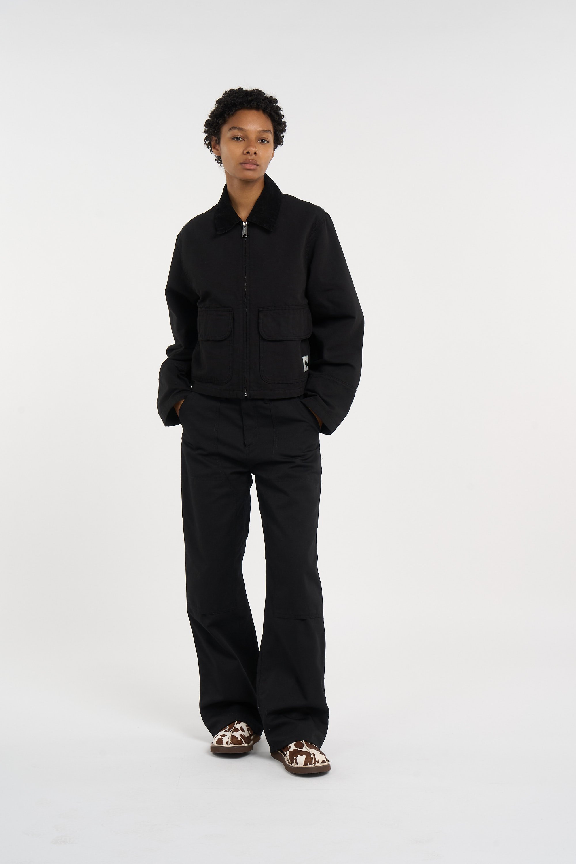 Pantalon w' titan double knee pant CARHARTT WIP Noir
