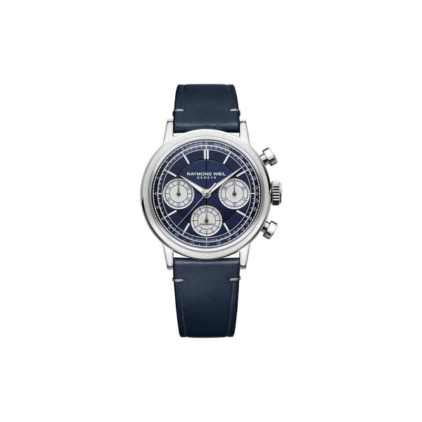 Montre automatique Millesime Chronographe en cuir Montre automatique Millesime Chronographe en cuir