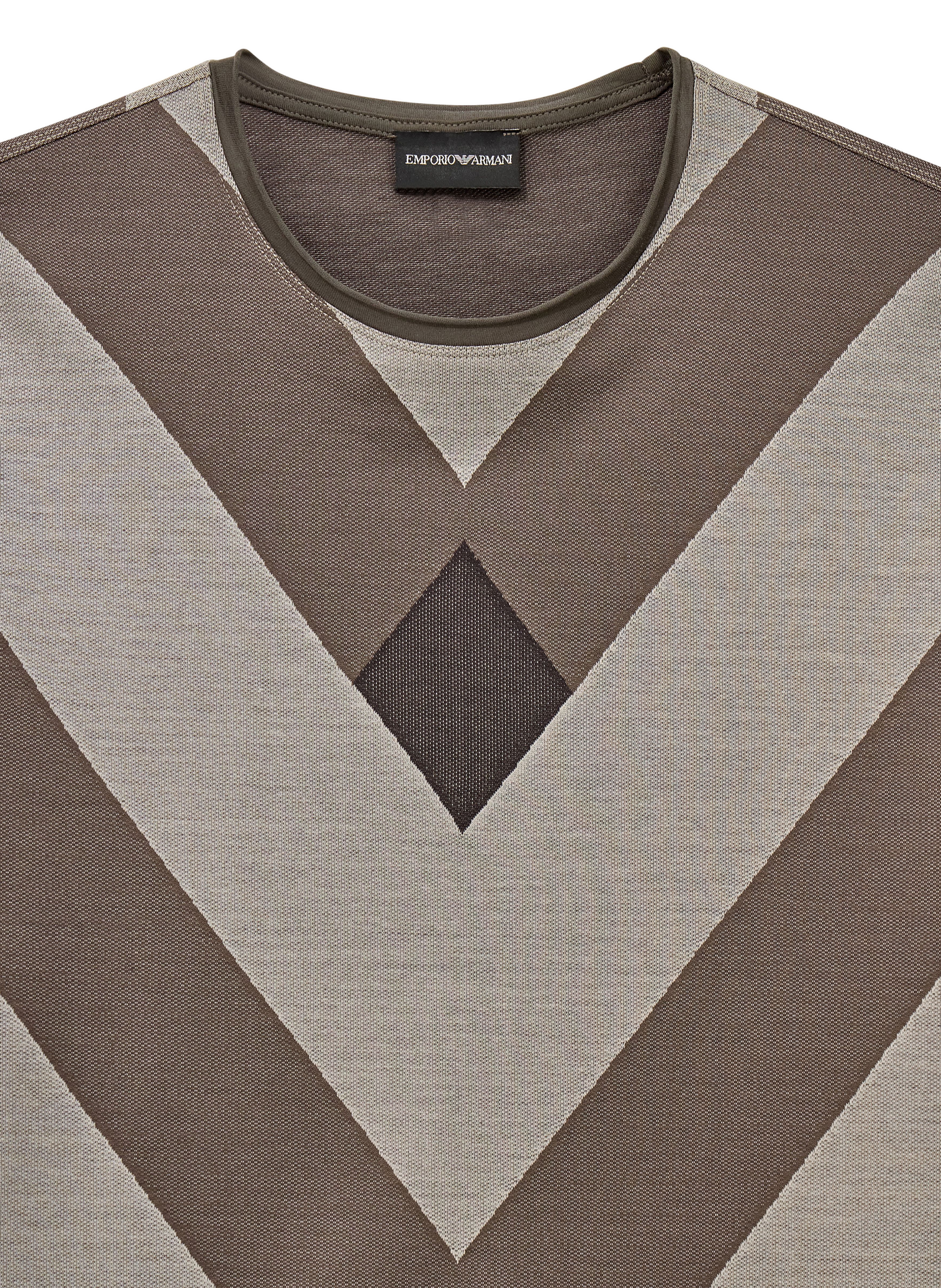 T-shirt graphique à col rond EMPORIO ARMANI Multicolore