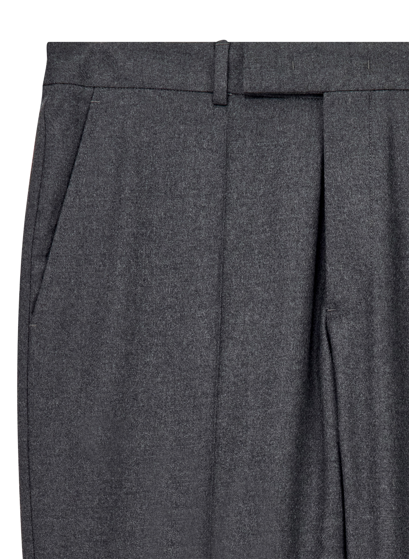 Wool-blend trousers EMPORIO ARMANI Grey