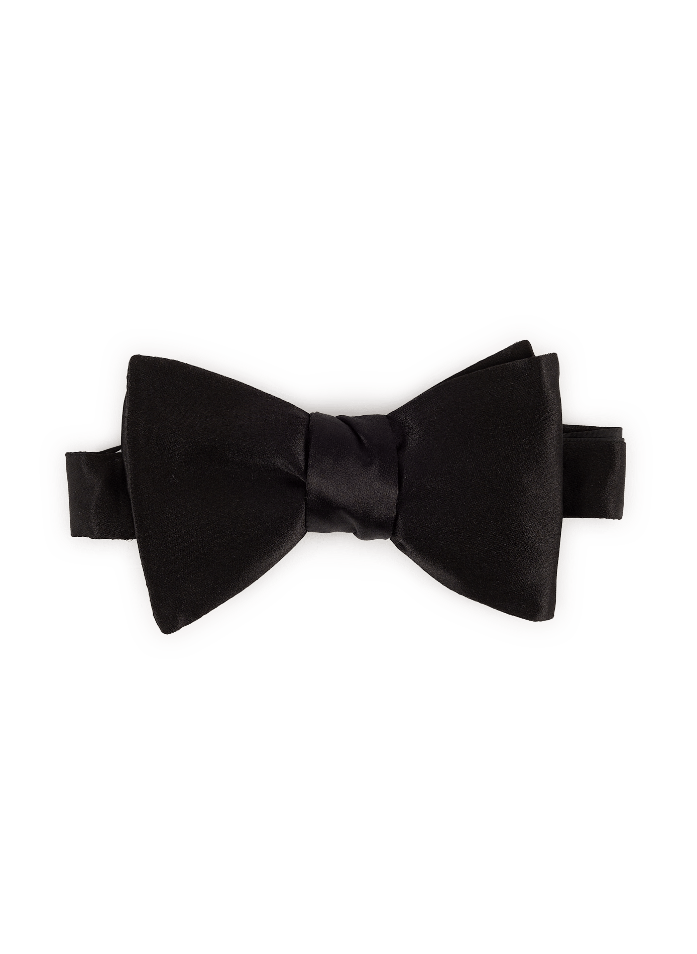 Noeud-papillon en soie ETON Noir