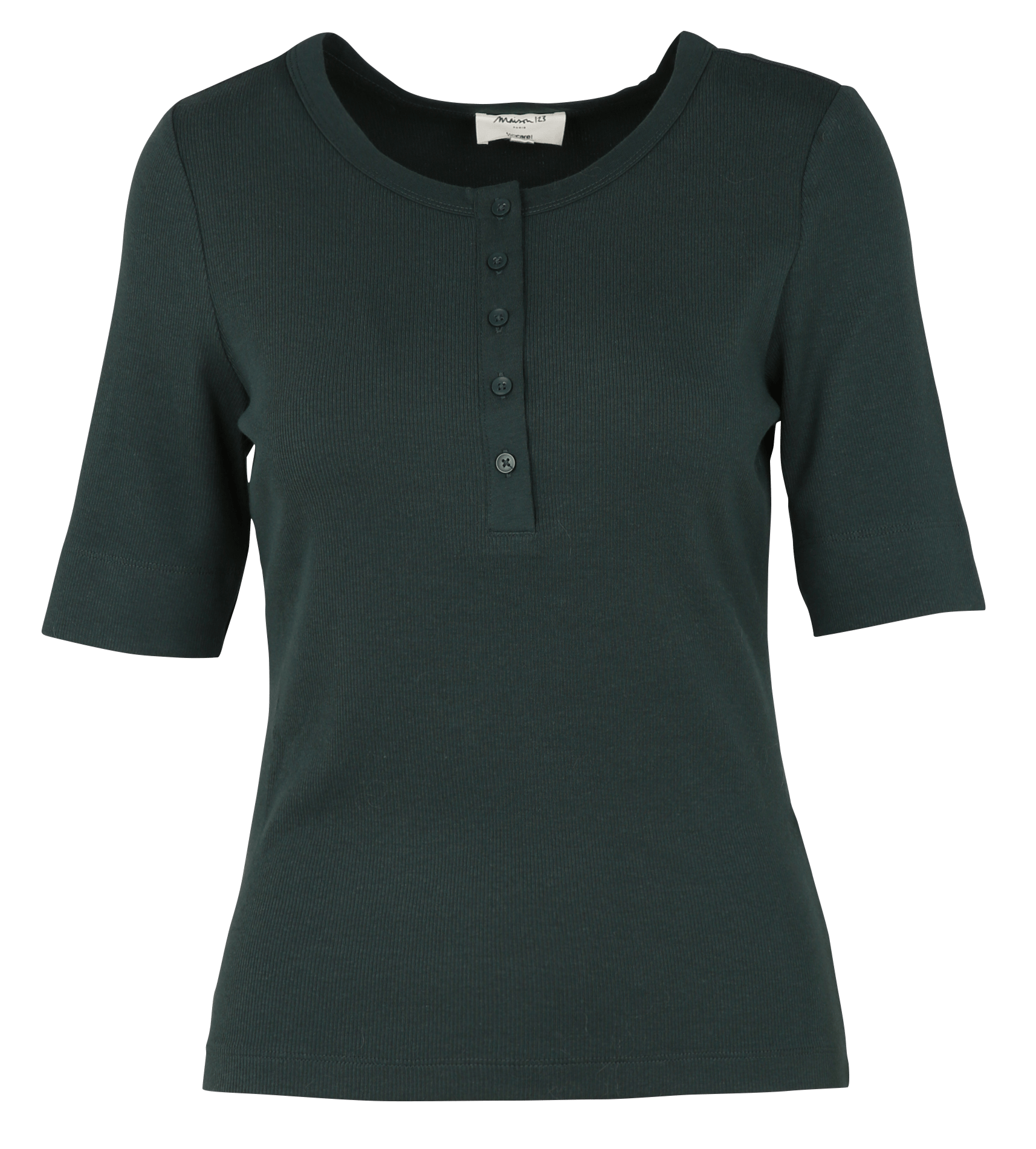 Tee-shirt droit col rond tessy MAISON 123 Bleu