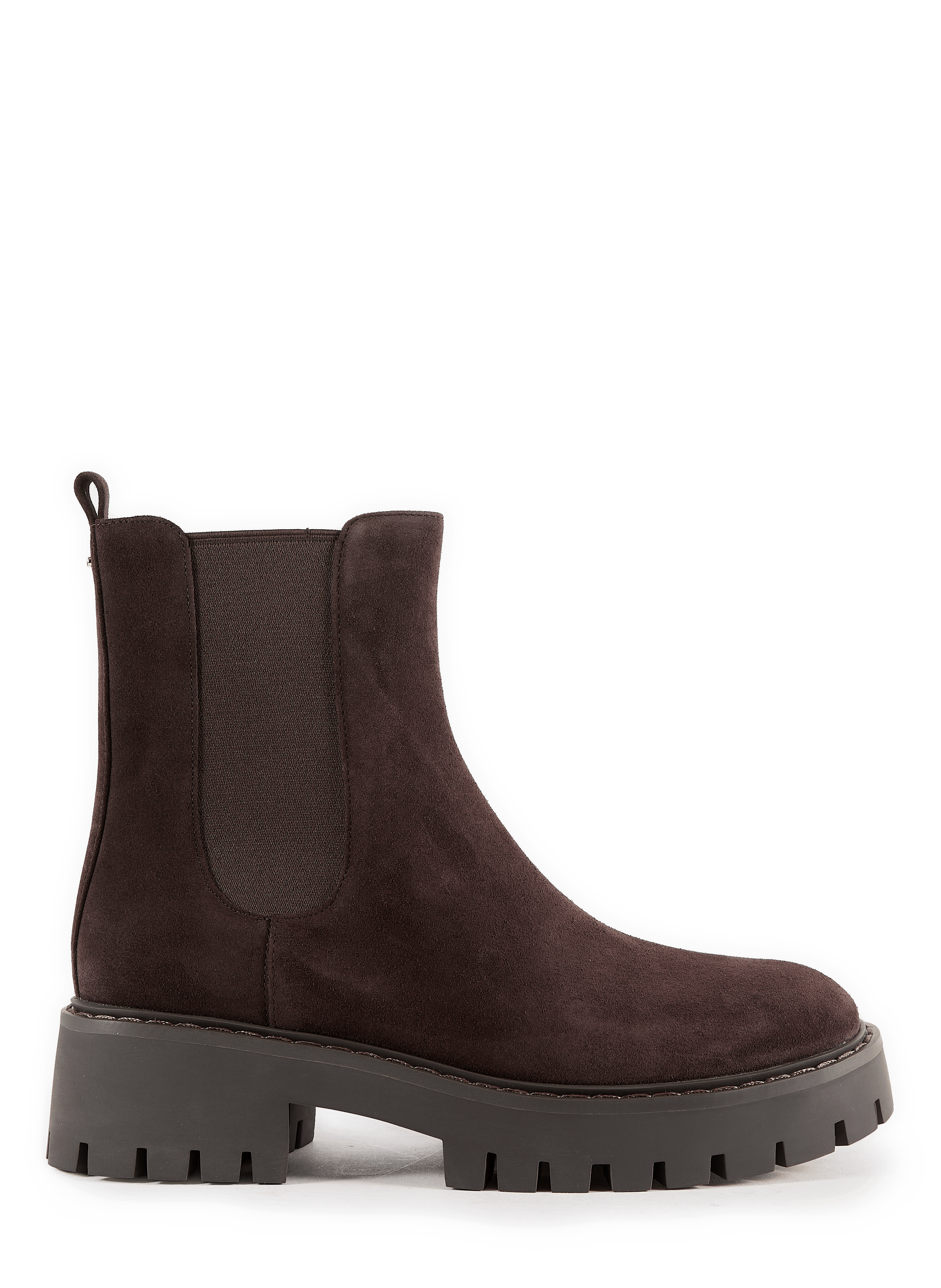 Laars Asher van suède leder met studs MICHAEL KORS Bruin