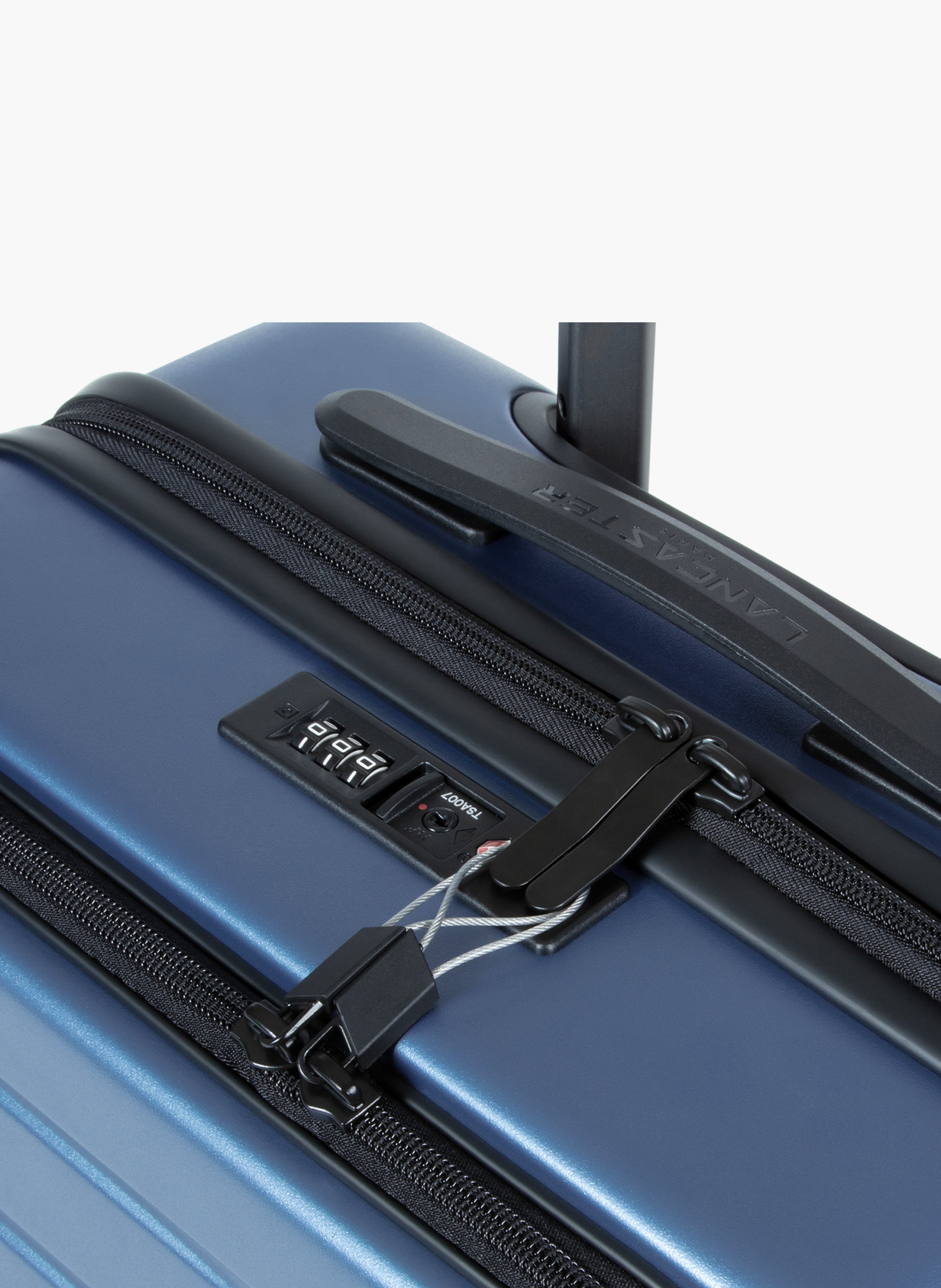 Valise cdg cabine s - bagages LANCASTER Bleu