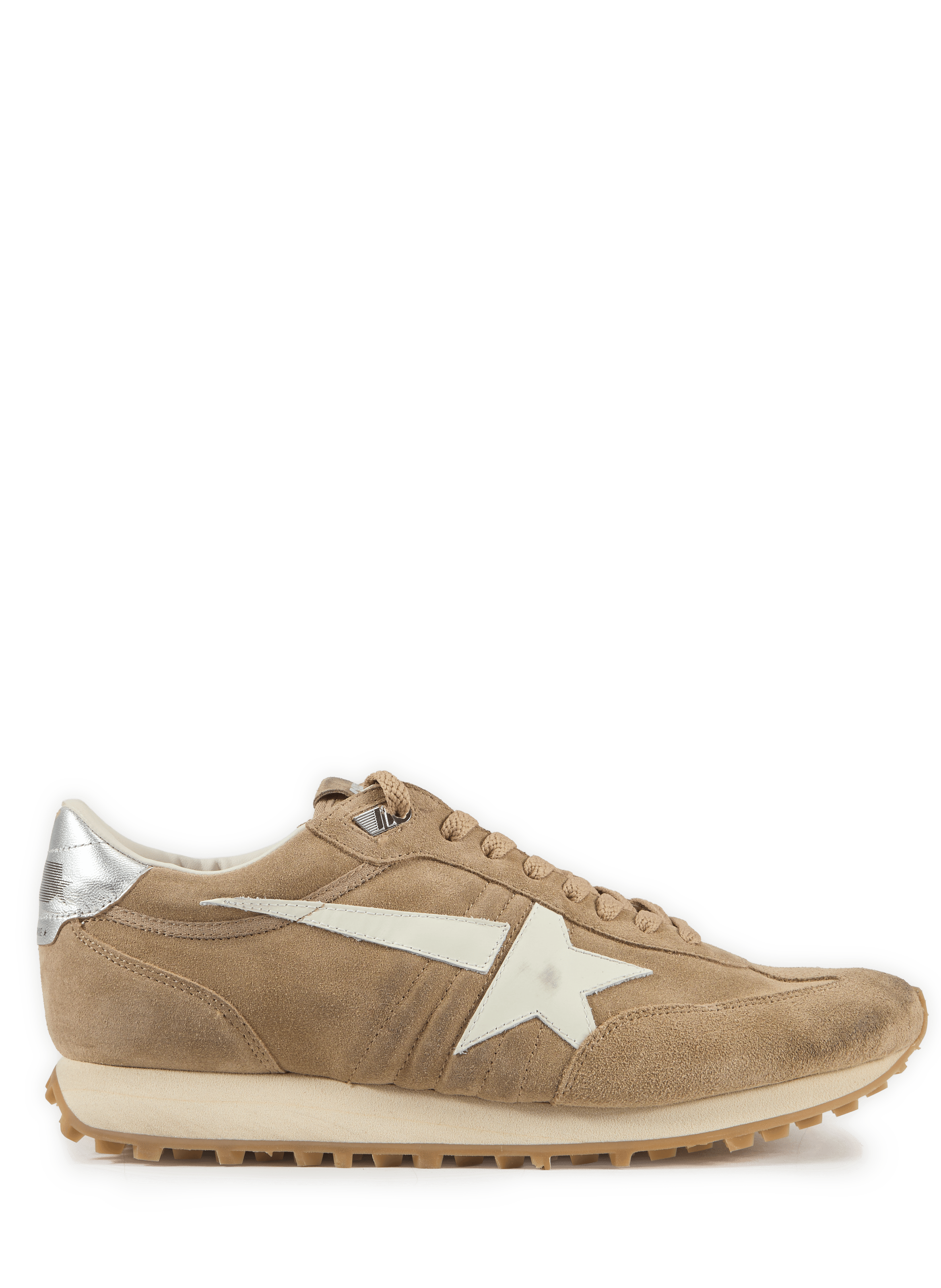 Low-top leather sneakers GOLDEN GOOSE Beige