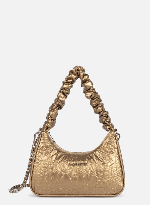 Sac besace - chouchou nacré Beige by LANCASTER LANCASTER Sac besace - chouchou nacré Beige