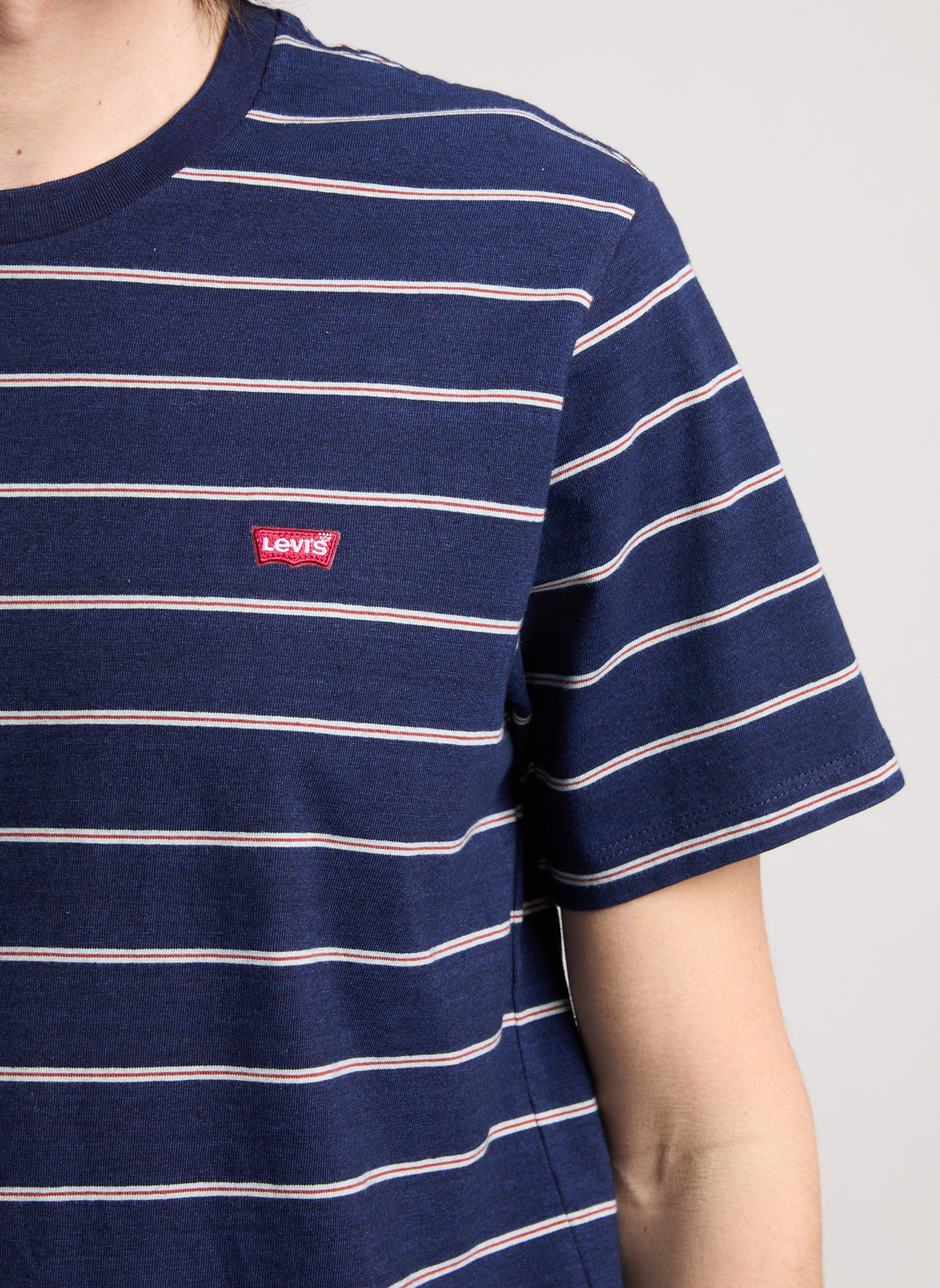 T-shirt rayé en coton  LEVI'S Bleu