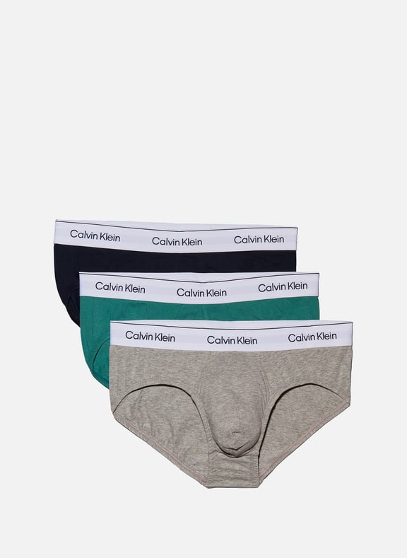 Set of three briefs Multicolour by CALVIN KLEIN CALVIN KLEIN Set of three briefs Multicolour